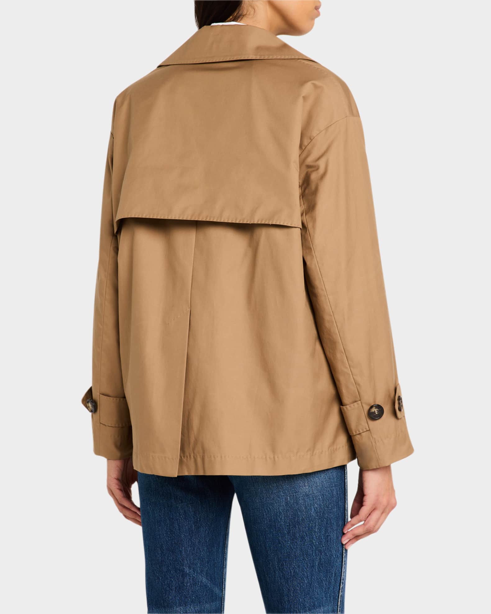 Short trench coat colour lilac | Liu Jo