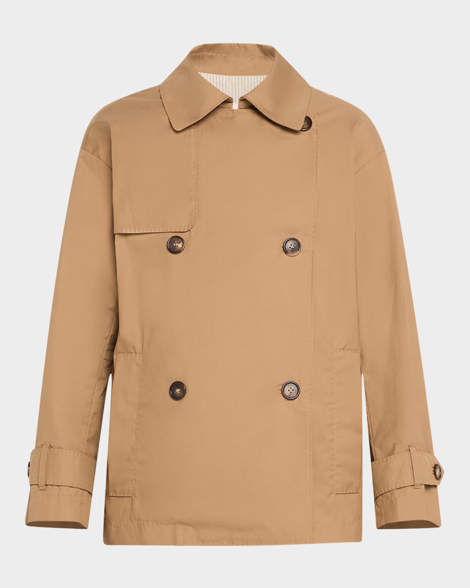 祝開店！大放出セール開催中 Max Mara Marcus Neiman | Coat Trench Short Double-Breasted Zeno ジャケット・アウター