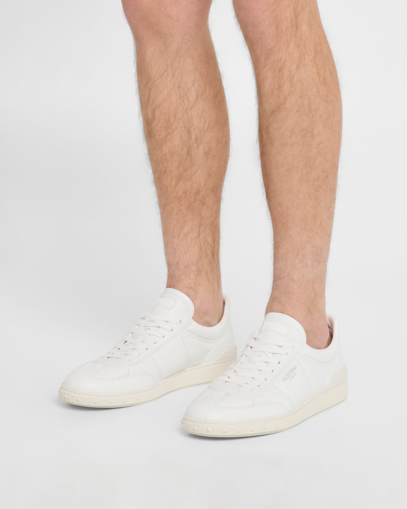 Men's Upvillage Leather Low-Top Sneakers 1
