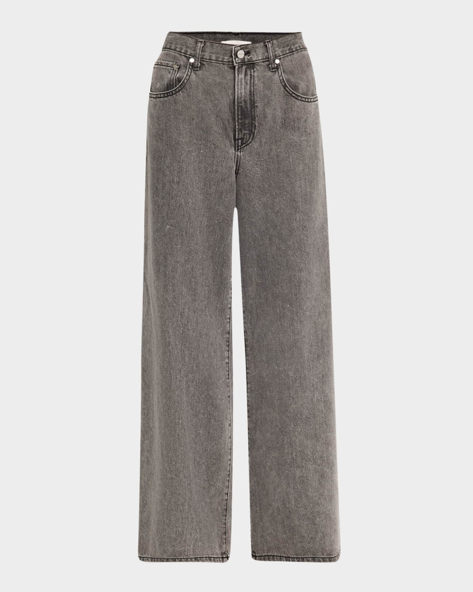 Tiny Dancer Wide-Leg Jeans  0