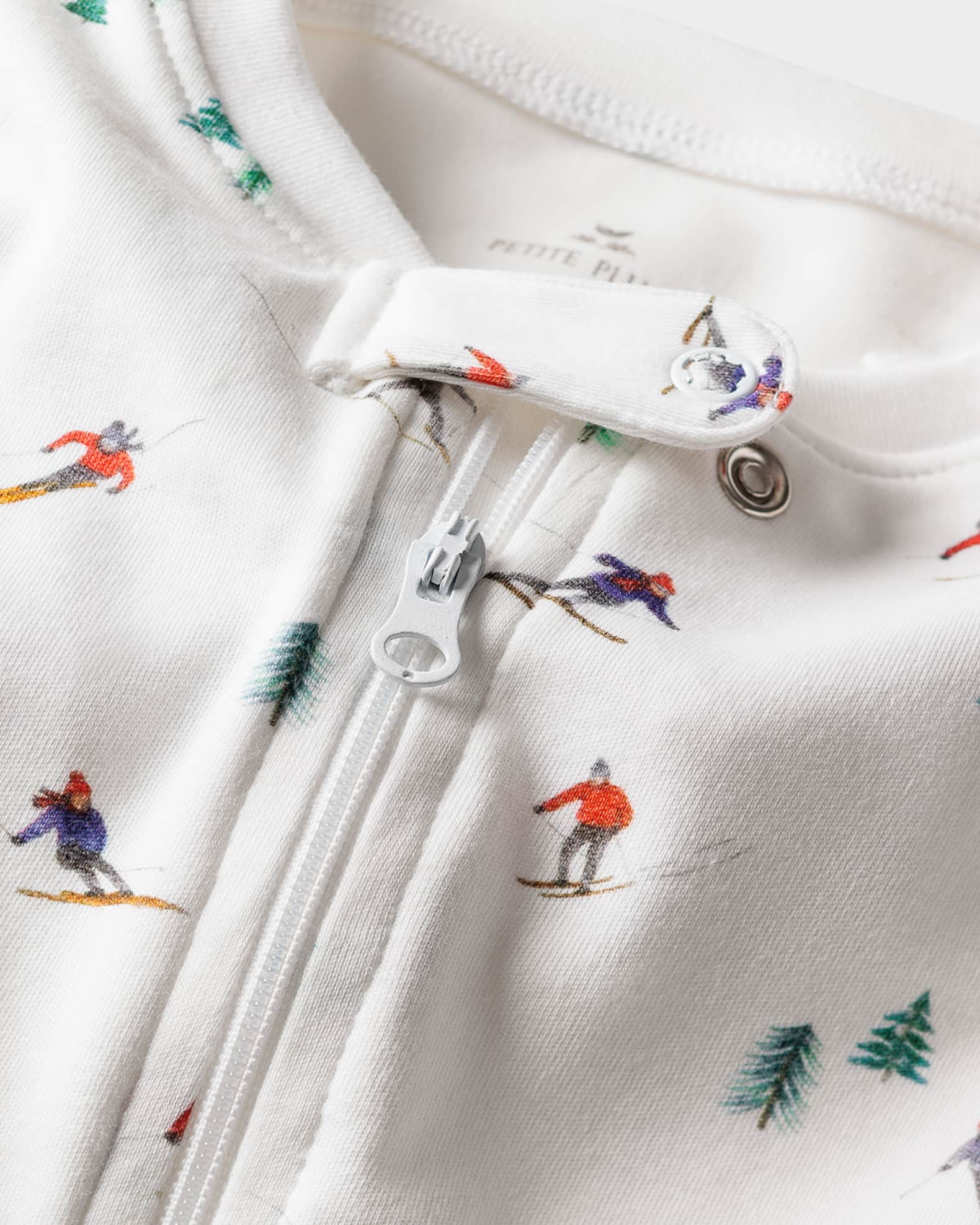Boy's Apres Ski Printed Footie, Size Newborn-9M 1