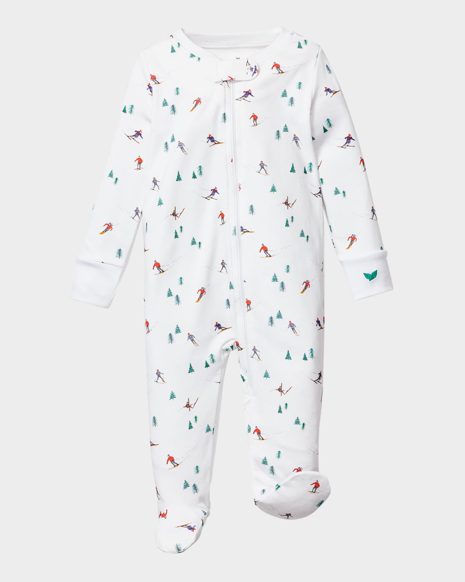 Boy's Apres Ski Printed Footie, Size Newborn-9M 0