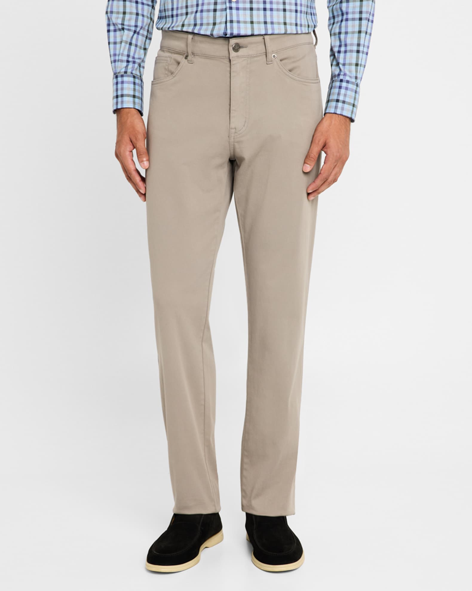 Peter Millar Men's Signature Sateen 5-Pocket Pants | Neiman Marcus