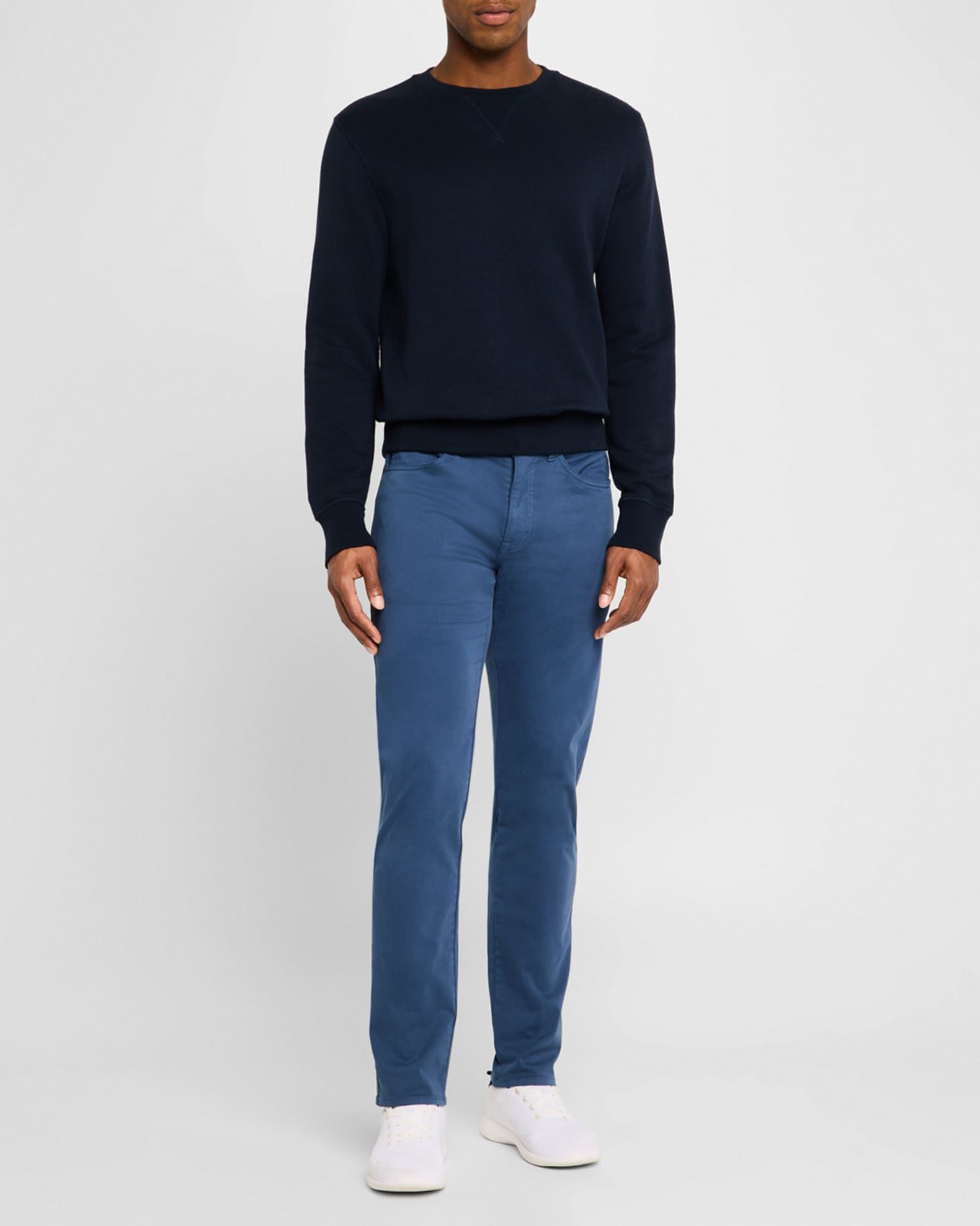 Peter Millar Men's Signature Sateen 5-Pocket Pants | Neiman Marcus