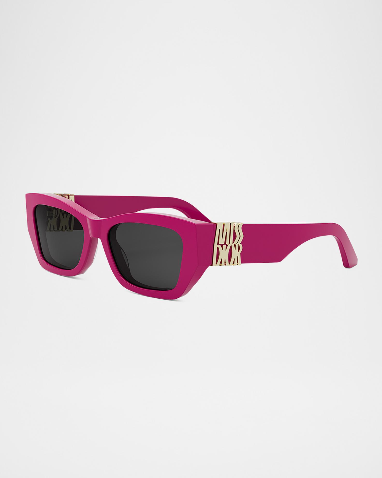 Dior MISSDIOR S1I 73A0 Sunglasses Pink Cat Eye Frame, Grey Lenses Dior Gray Square Sunglasses for Women for sale | eBay main image 3