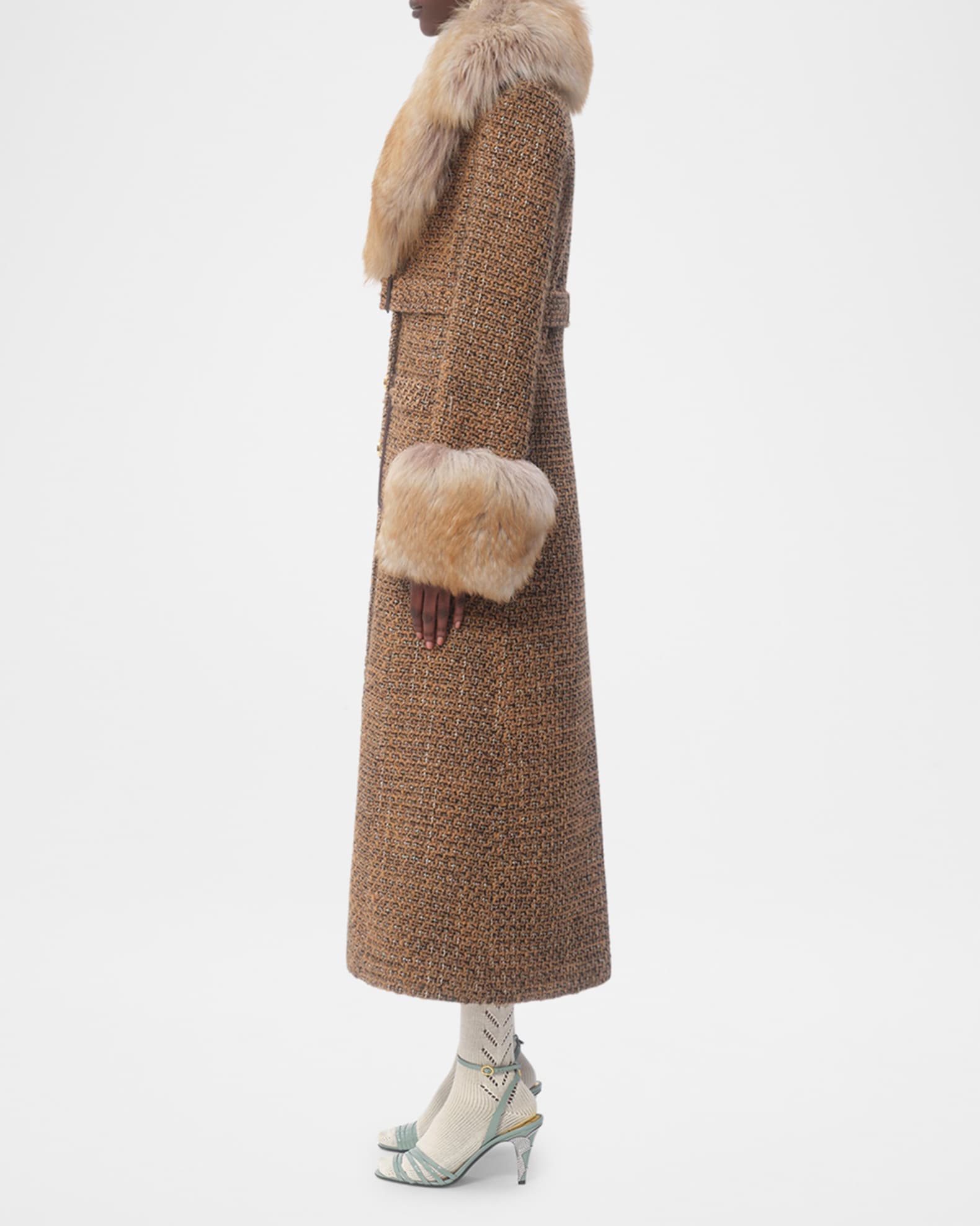 Valentino fur top