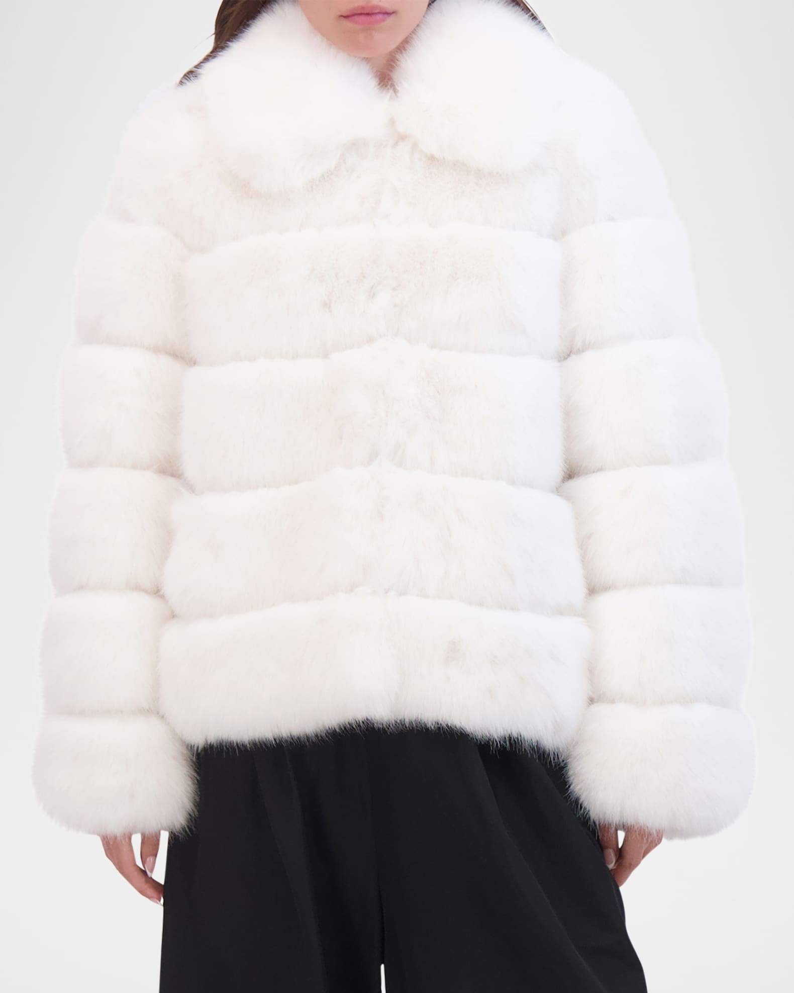 Fox Faux Fur Jacket