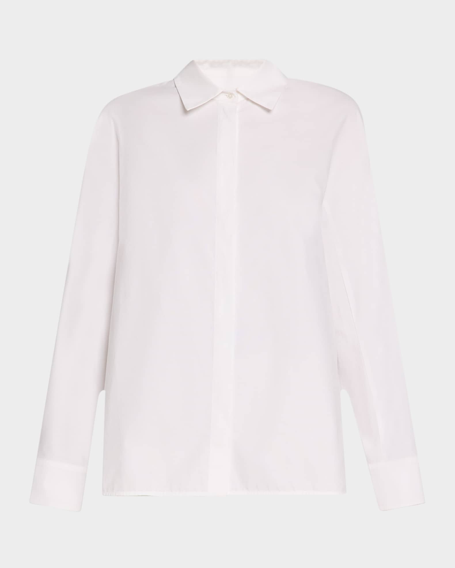 Conero Cotton Button-Down Shirt 0