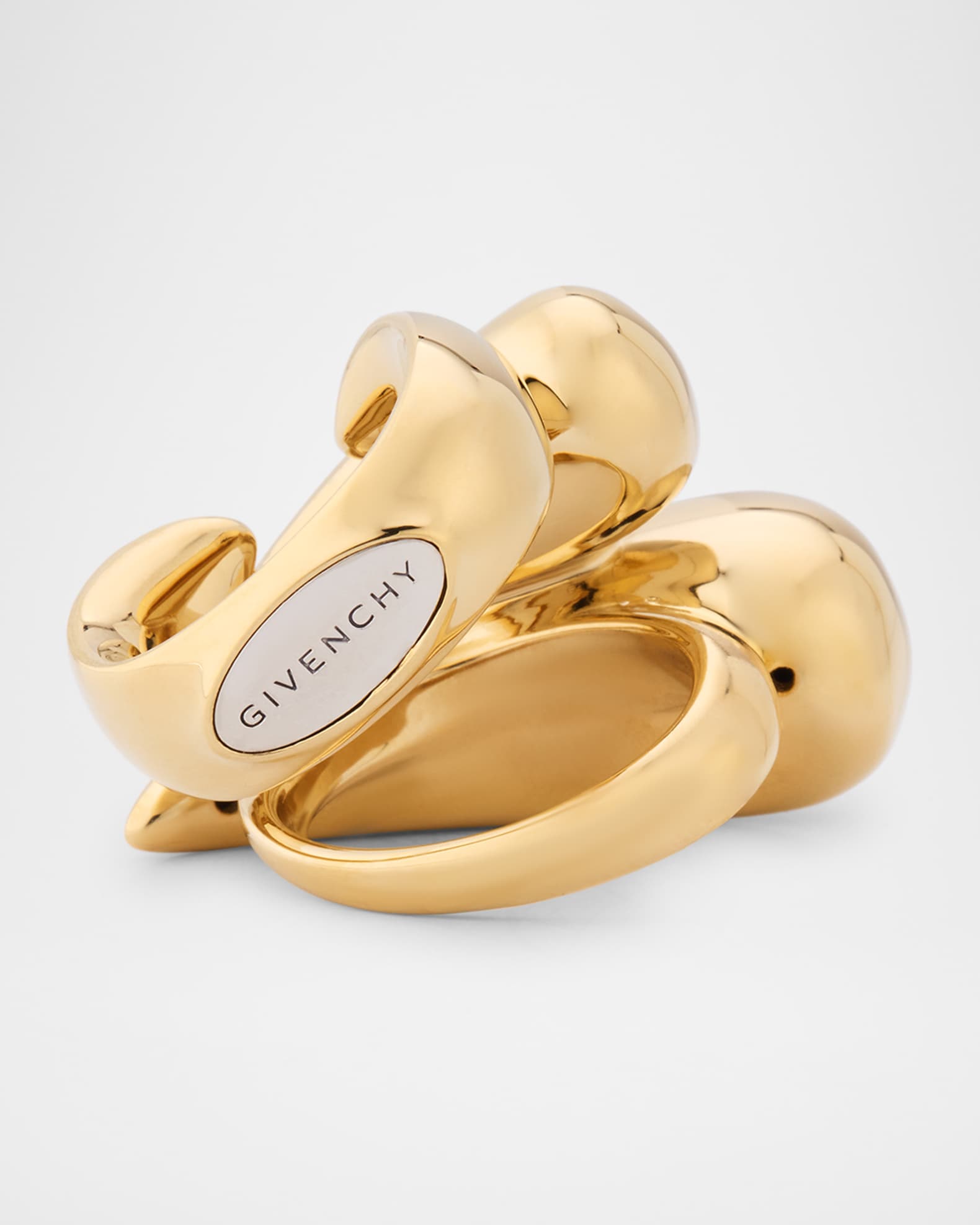 Givenchy Feline Golden Multi Statement Ring | Neiman Marcus