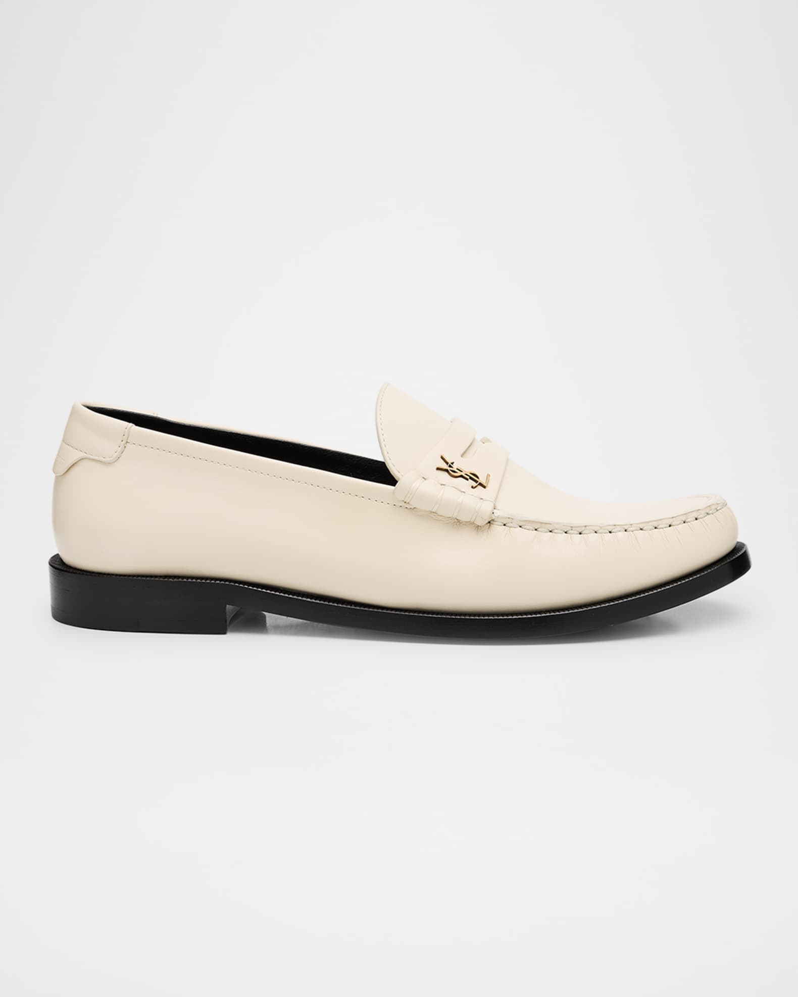 Le Leather YSL Penny Loafers 0