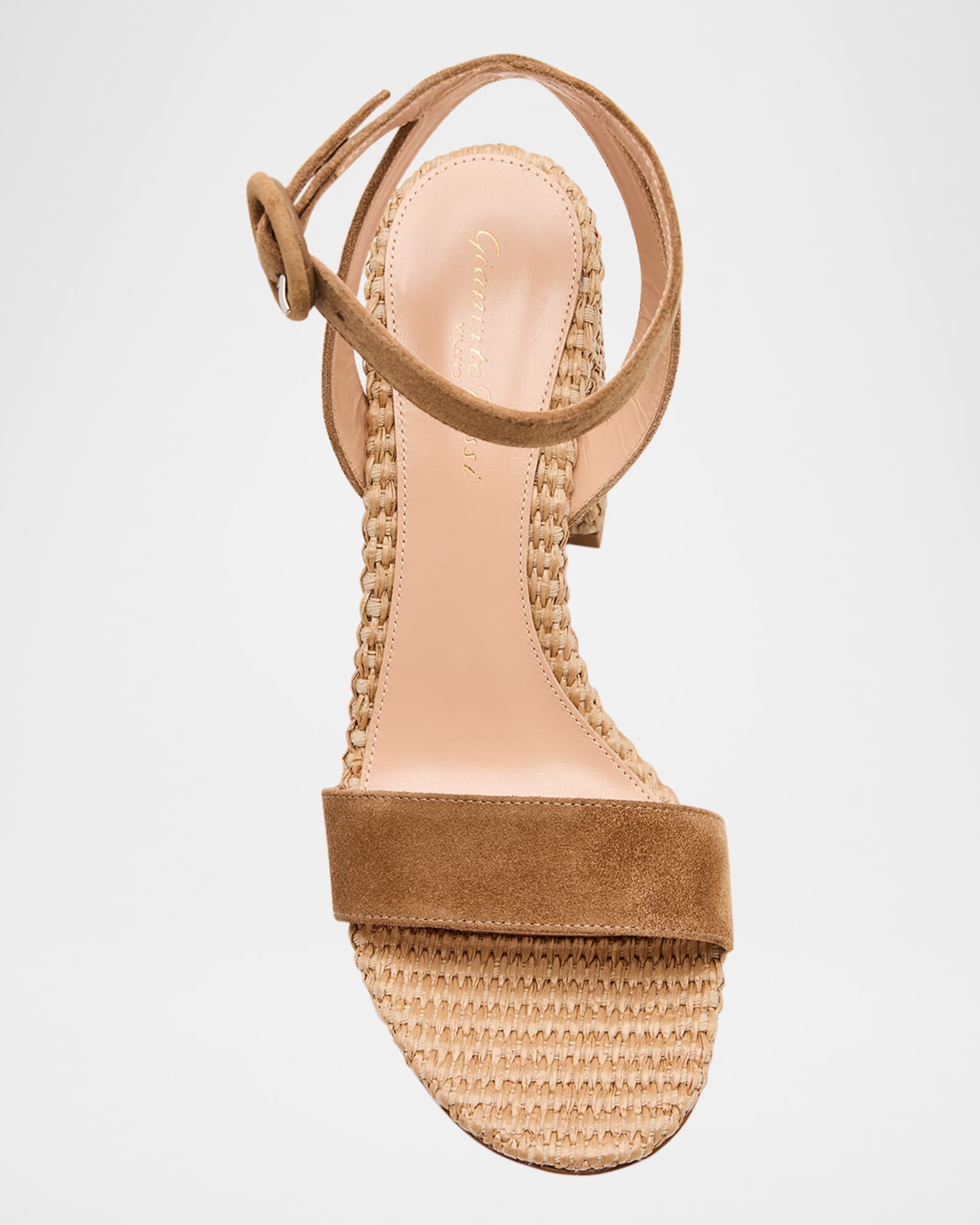 【関税&送料込】Gianvito Rossi Falene Sandals In Suede And M GIANVITO ROSSI Falene 110 suede-trimmed tulle sandals | NET