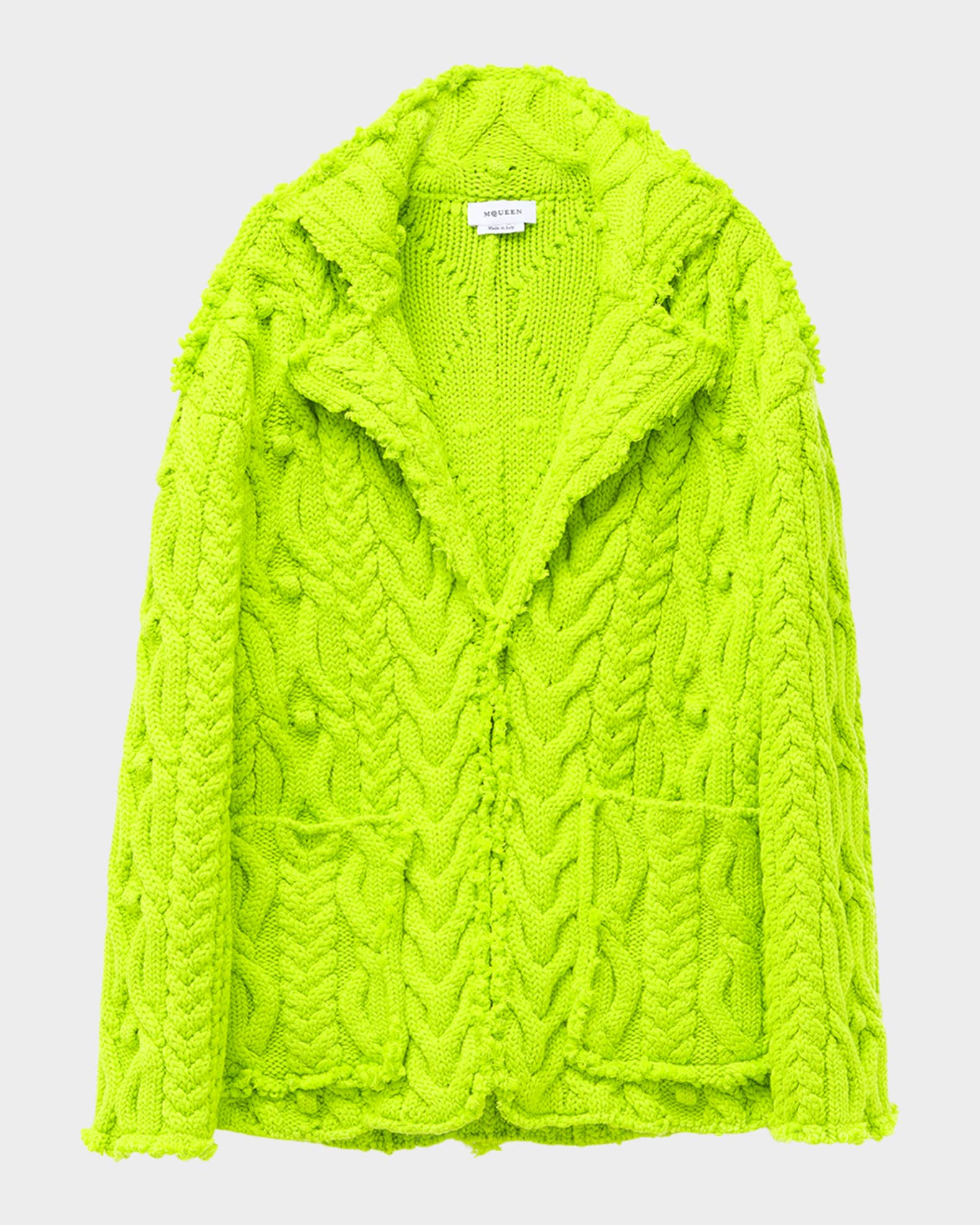 Oversized cable knit cardigan best sale