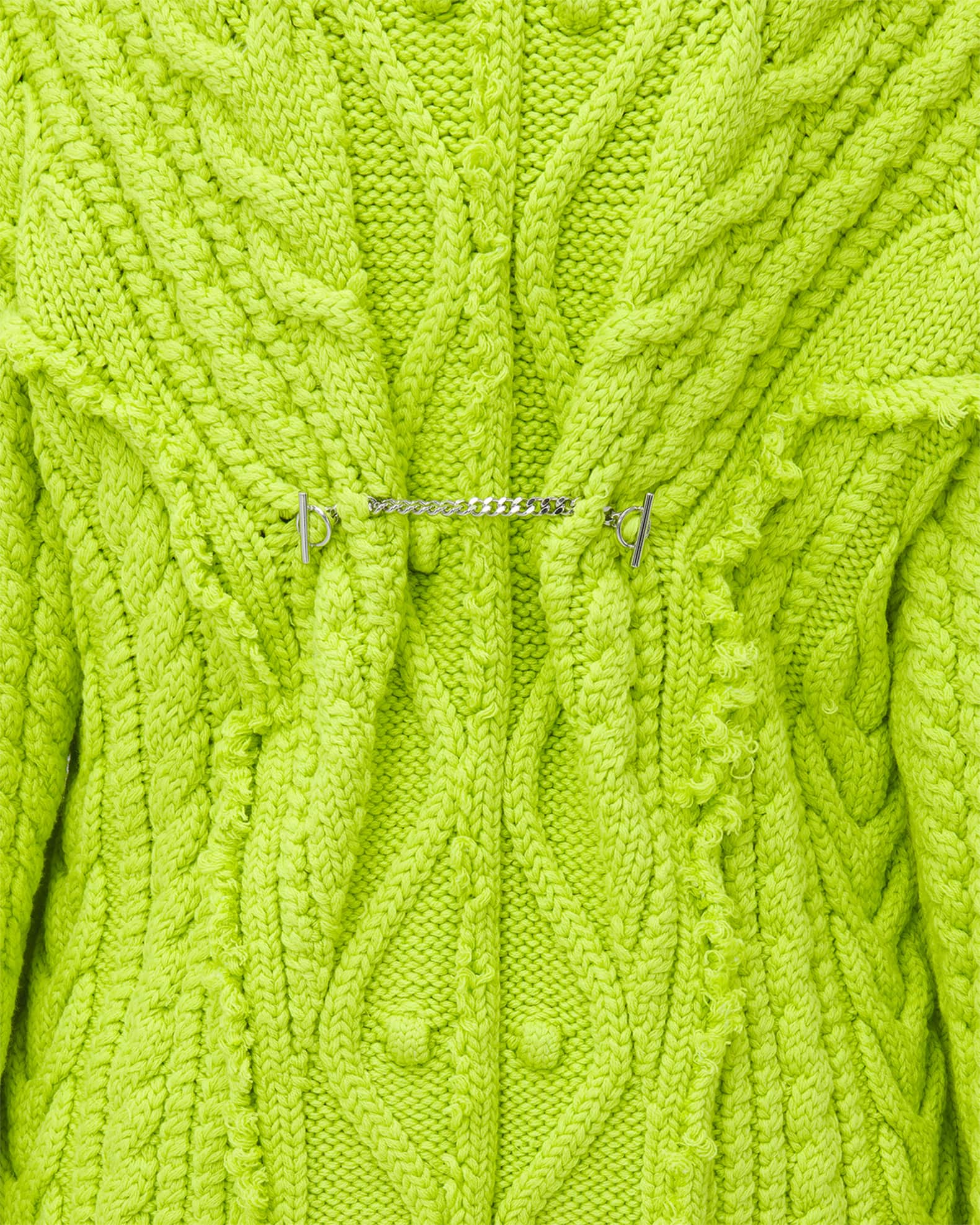 トップス 2010's Alexander McQueen Cable Knitting Alexander Mcqueen Cable Knit Knitted Structure Pocket Purple