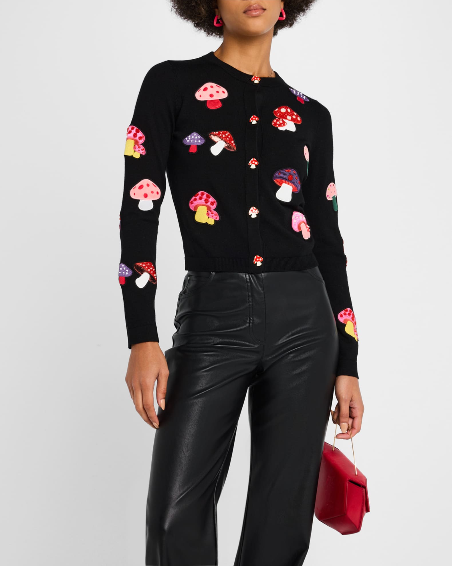 Alice and olivia ruthy cardigan deals