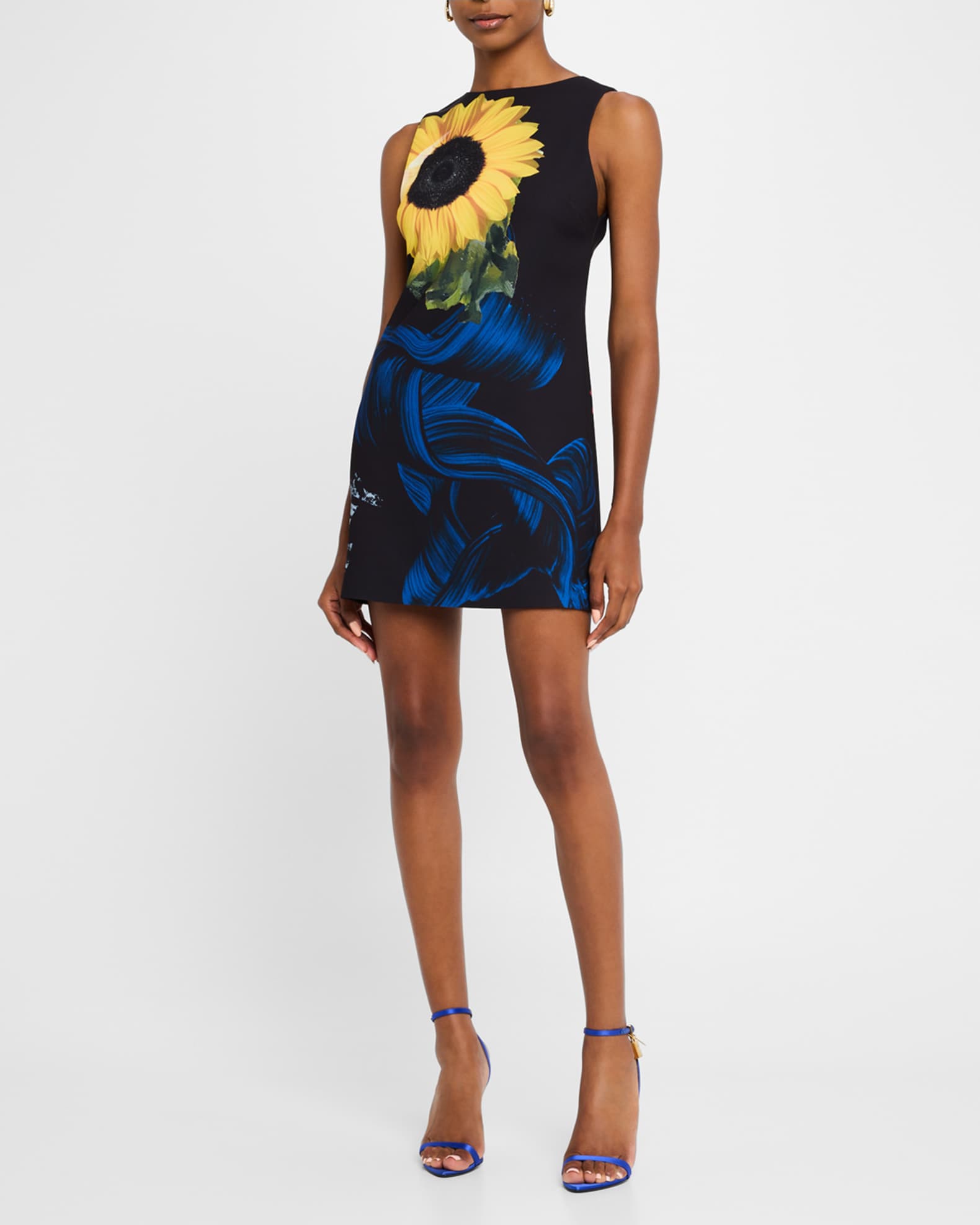 Azalea Floral Clyde A Line Shift Dress