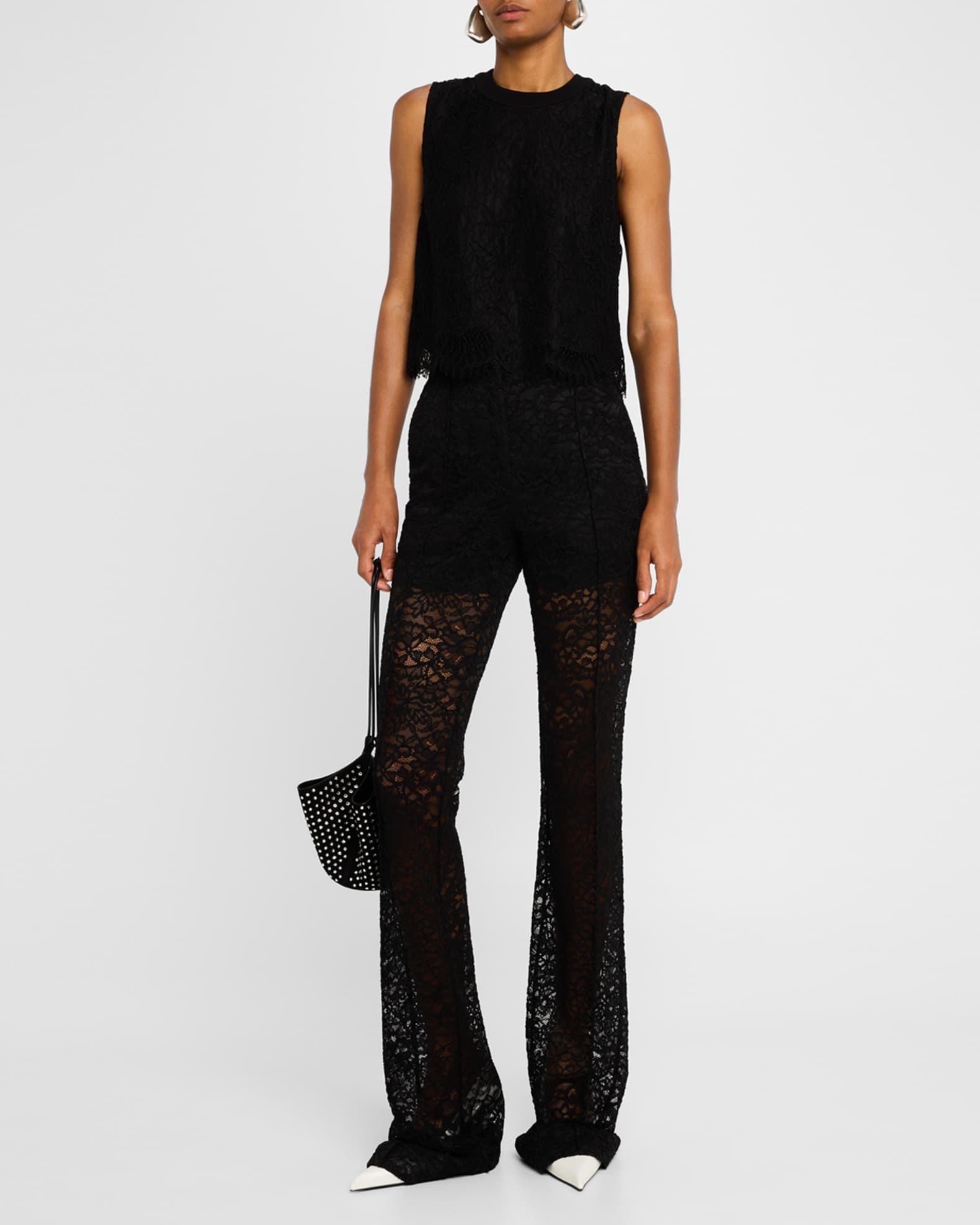 Gai Sleeveless Lace Top 1