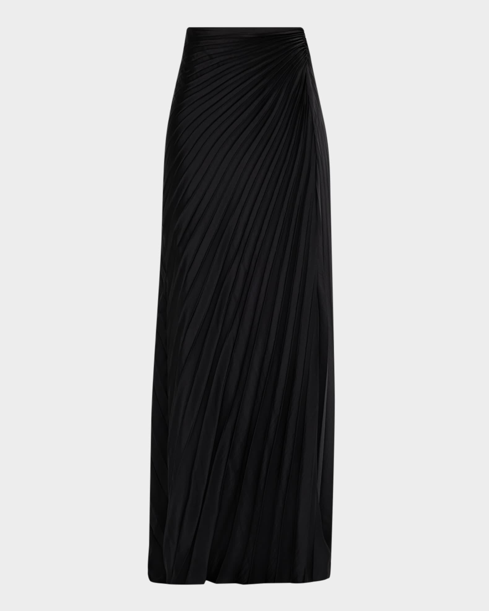 Bianca Pleated Maxi Skirt 0