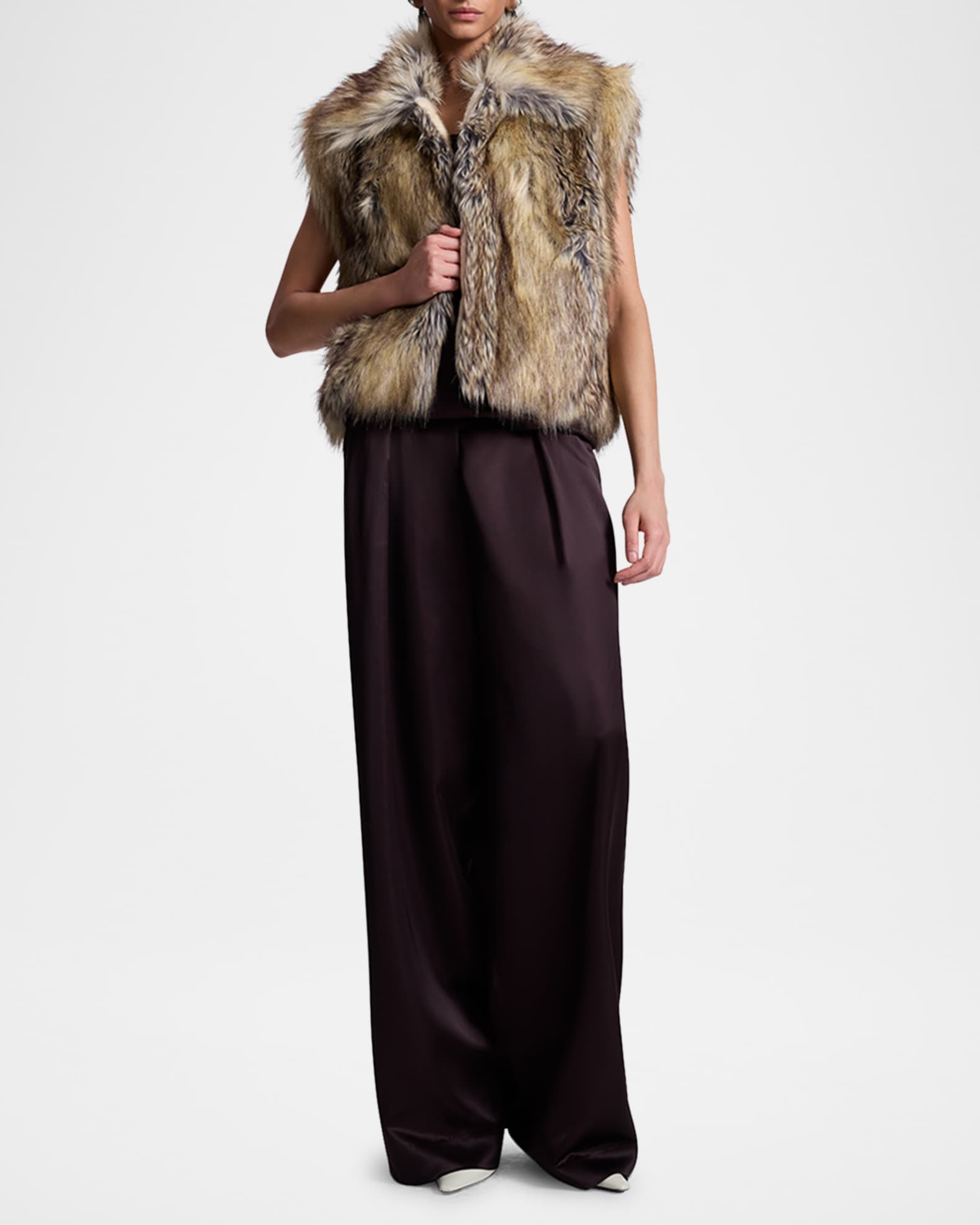 Naya Faux Fur Vest