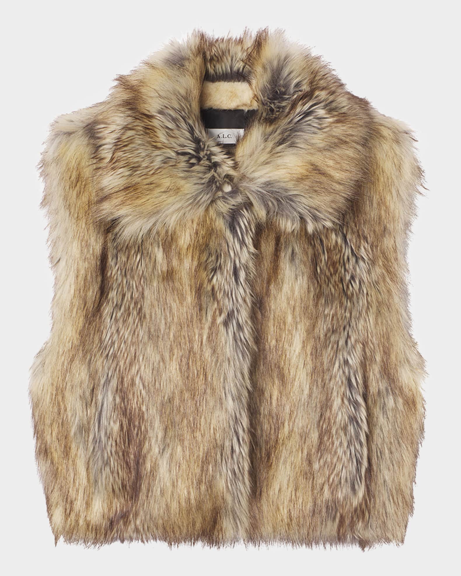 Neiman marcus fur vest 2025