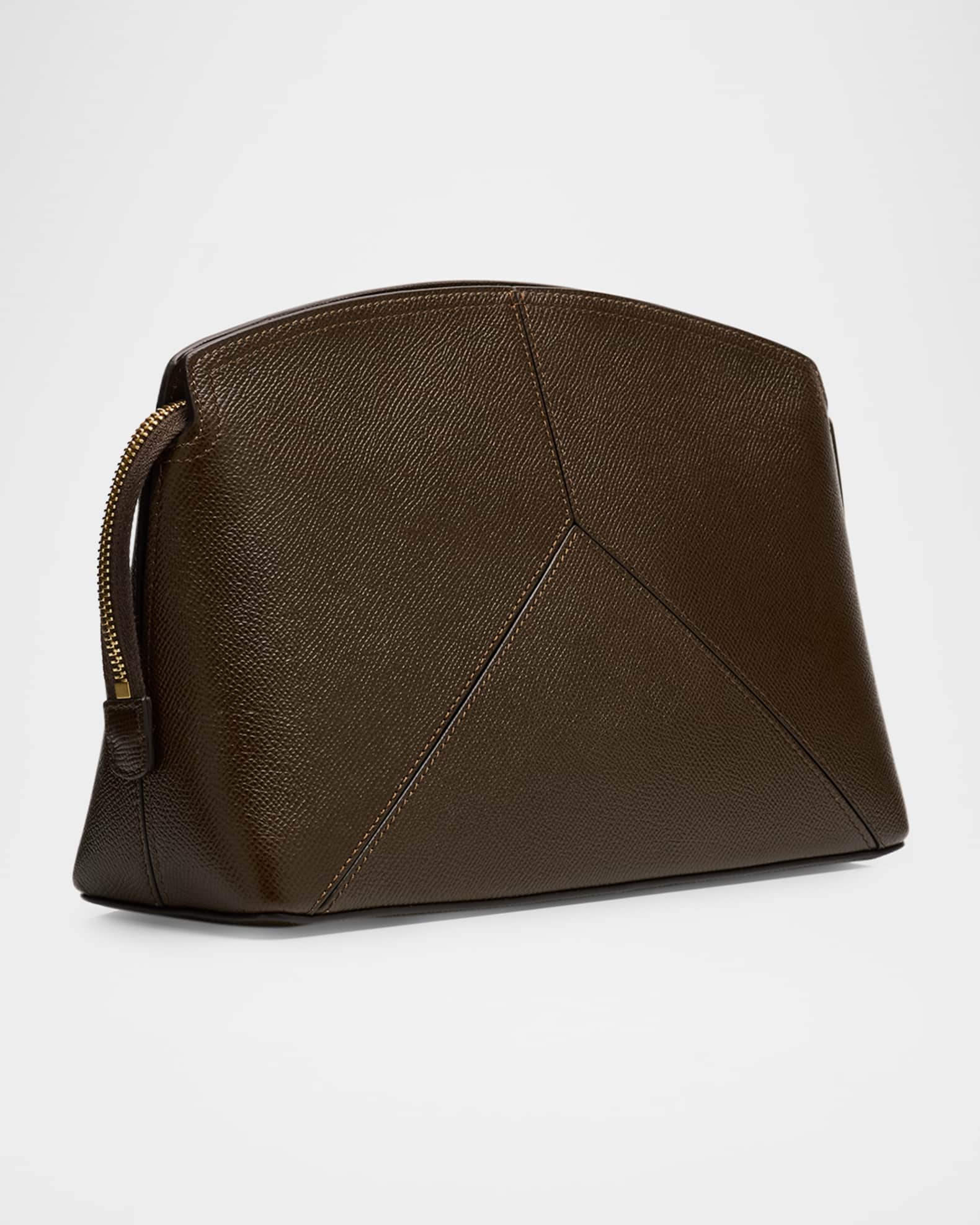 Victoria Beckham The Victoria Zip Leather Clutch Bag