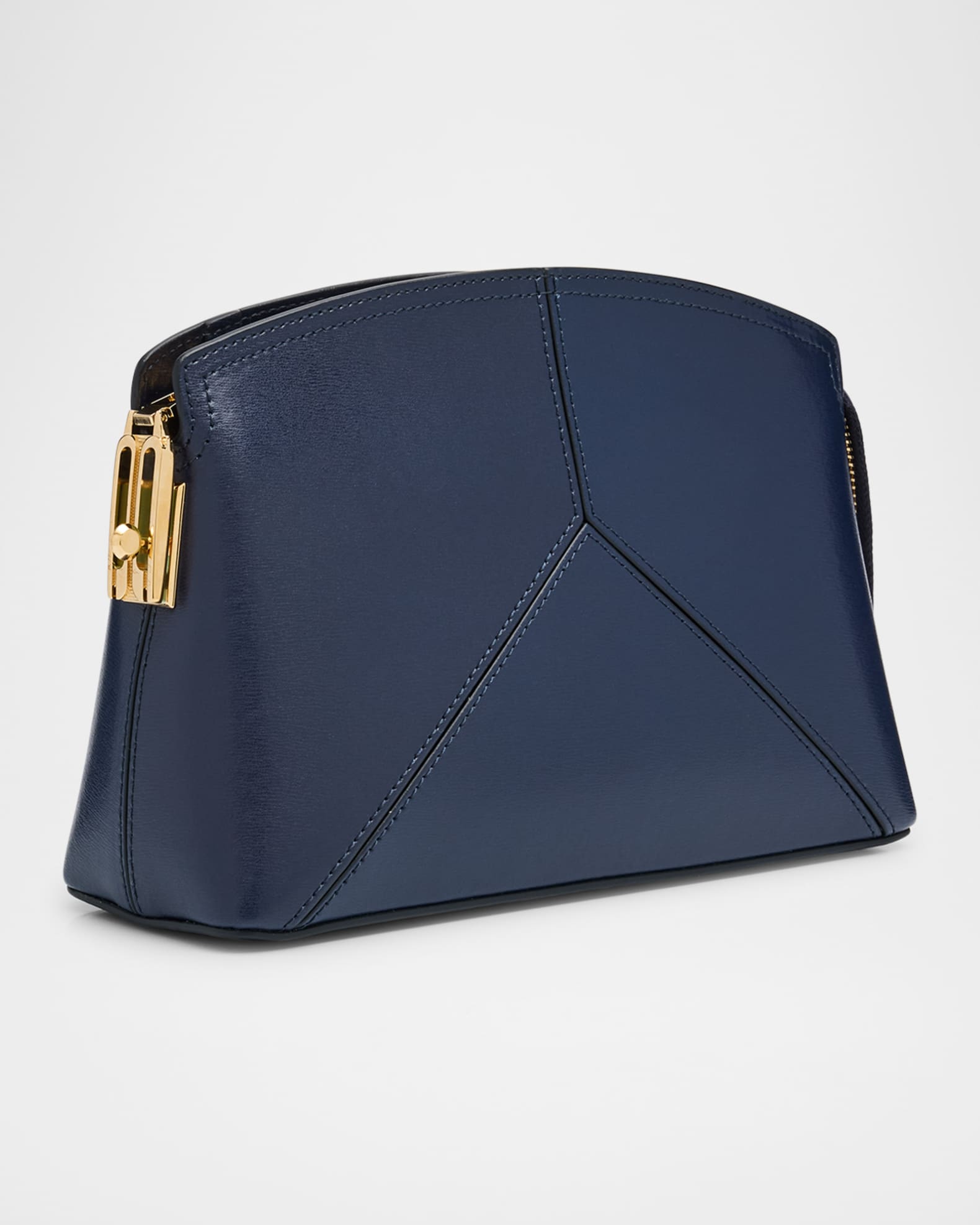 The Victoria Zip Leather Crossbody Bag