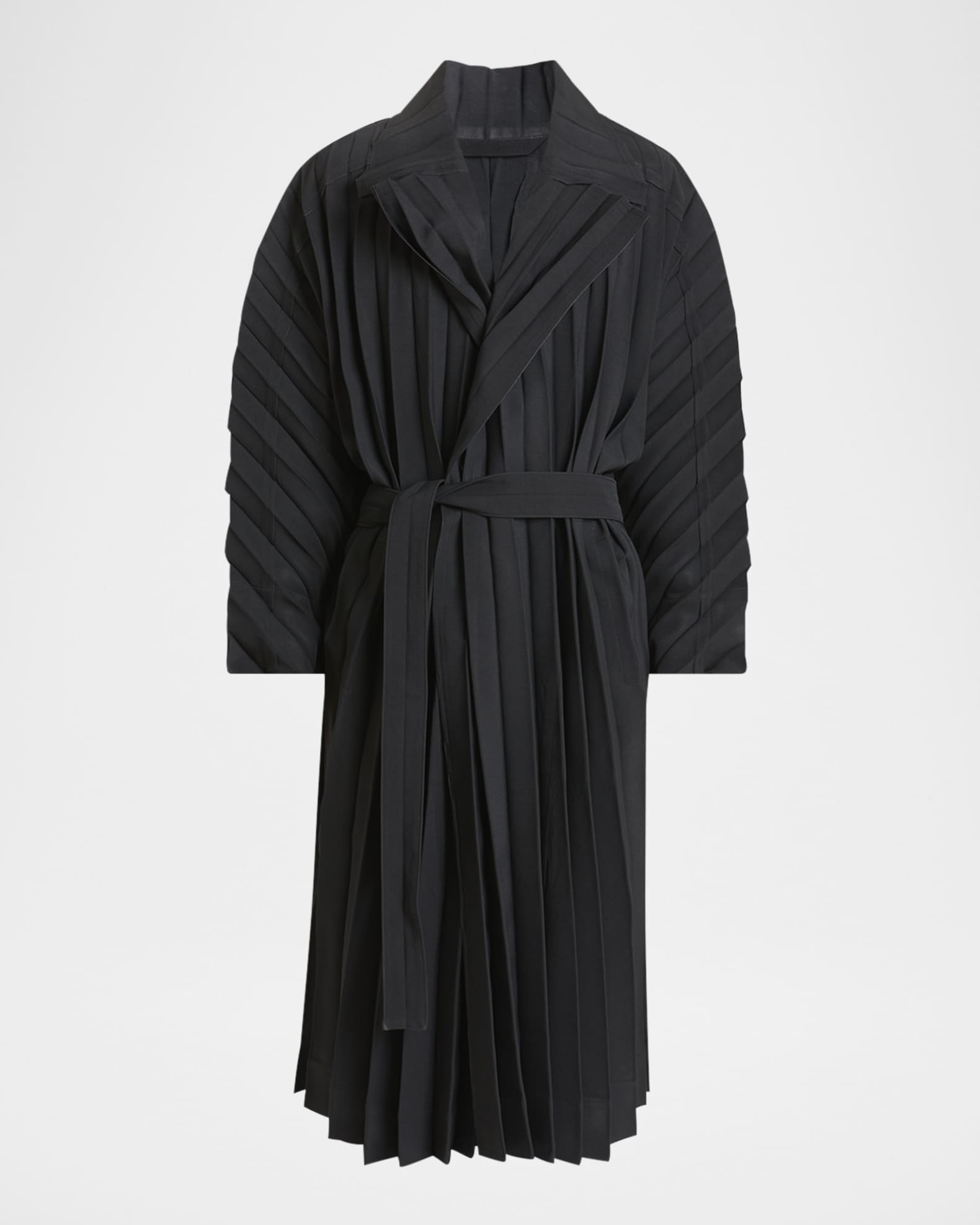 Issey Miyake Men's Edge Lightweight Trench Coat