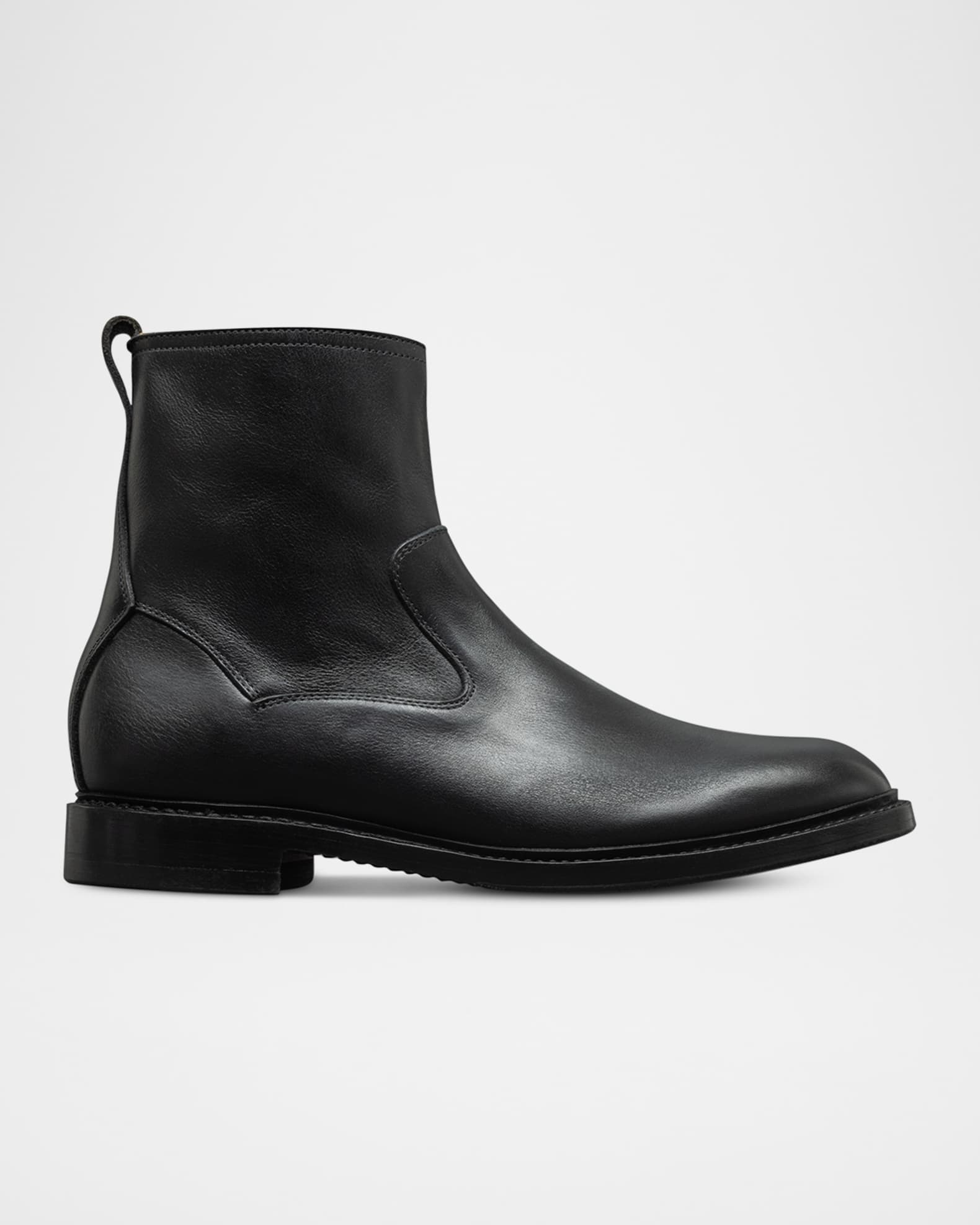 Allen Edmonds Men s Tompkins Leather Zip Ankle Boots Neiman Marcus