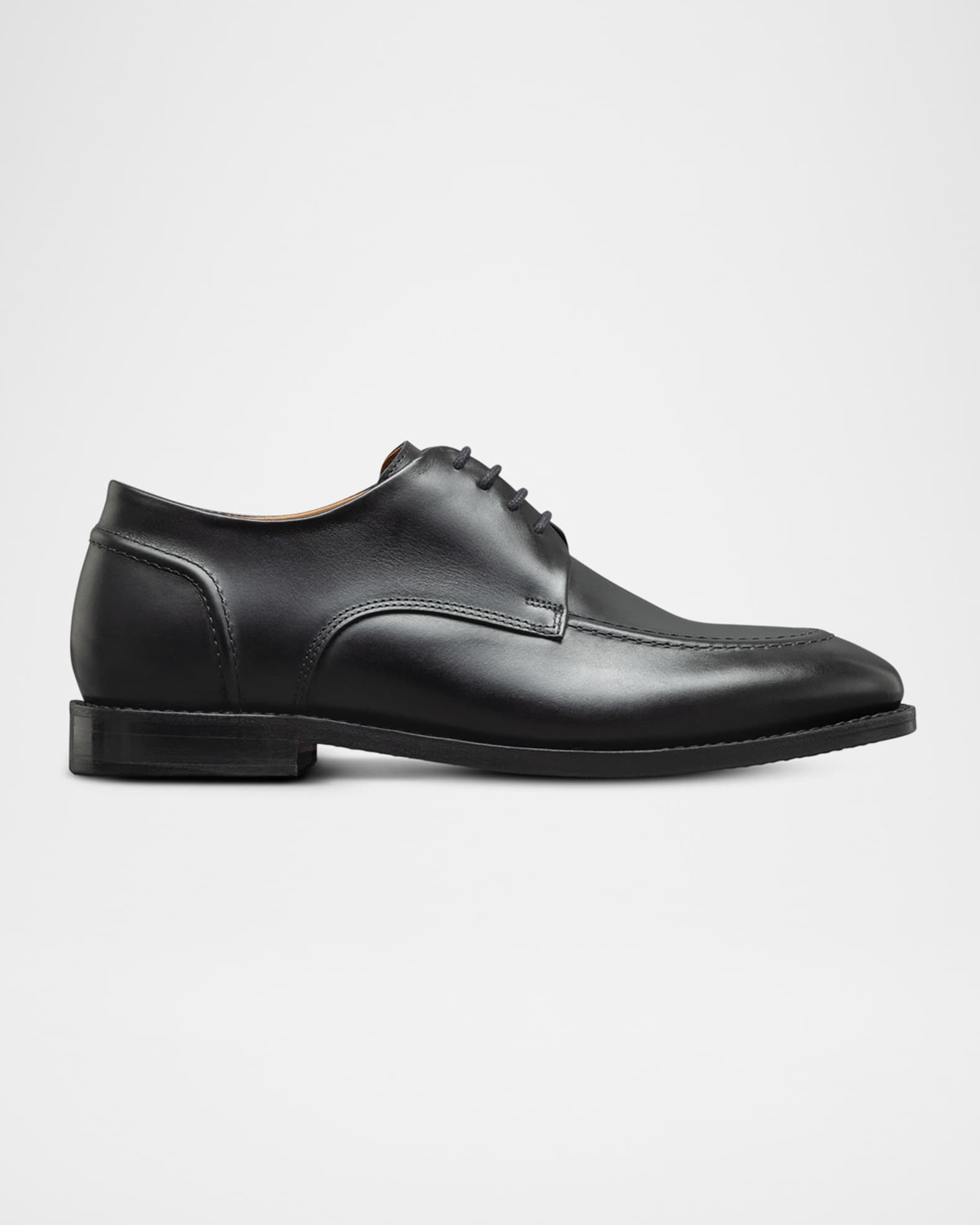 Allen Edmonds Men s Raymond Leather Apron Toe Derby Shoes Neiman Marcus