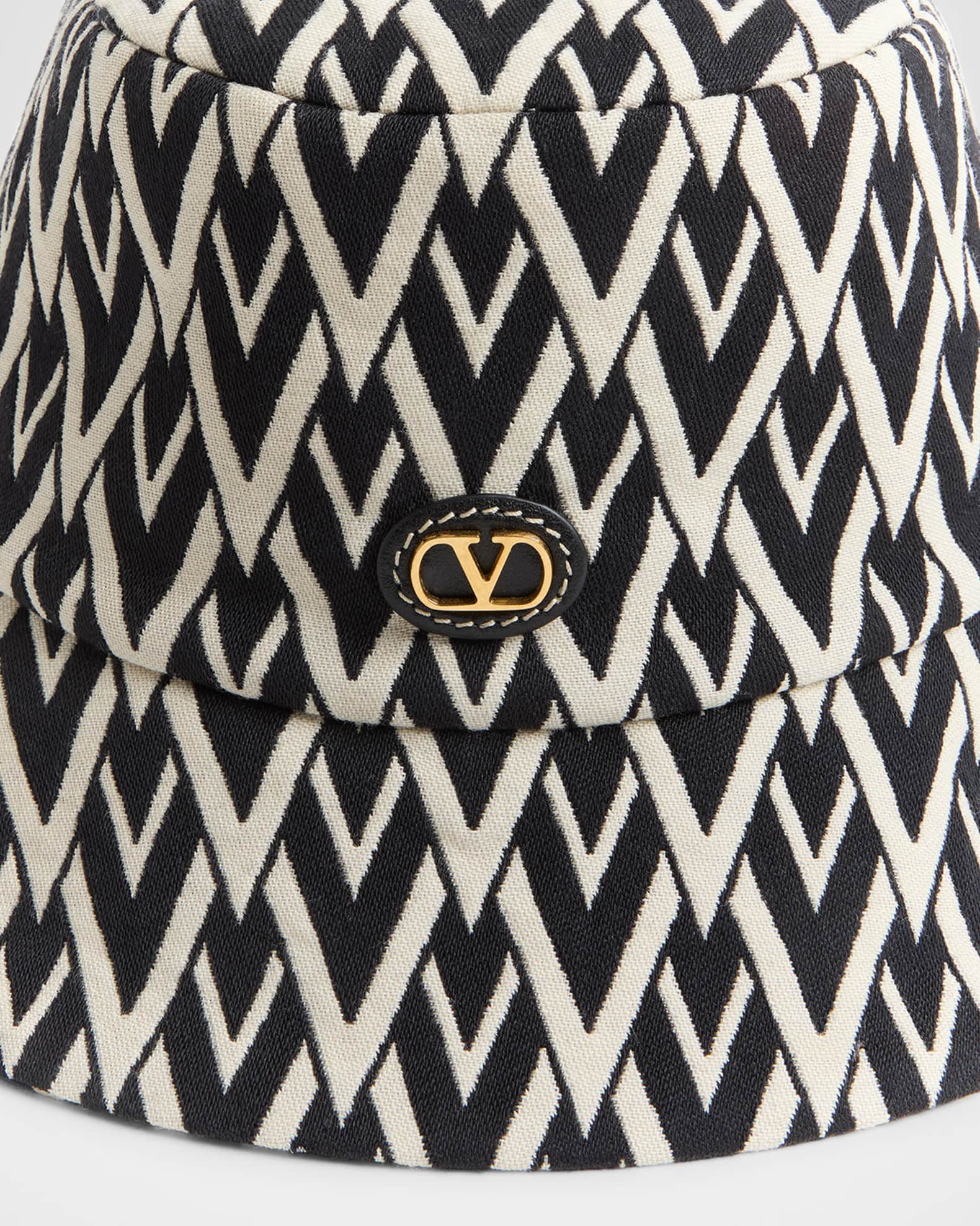 Valentino Garavani V-Logo Bucket Hat | Neiman Marcus