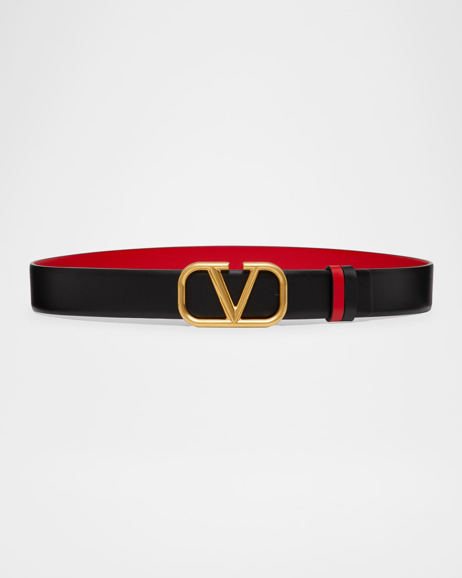 ベルト VALENTINO GARAVANI V Logo 2cm Reversible Belt Valentino Garavani | V Logo 2cm Reversible Belt | Leather