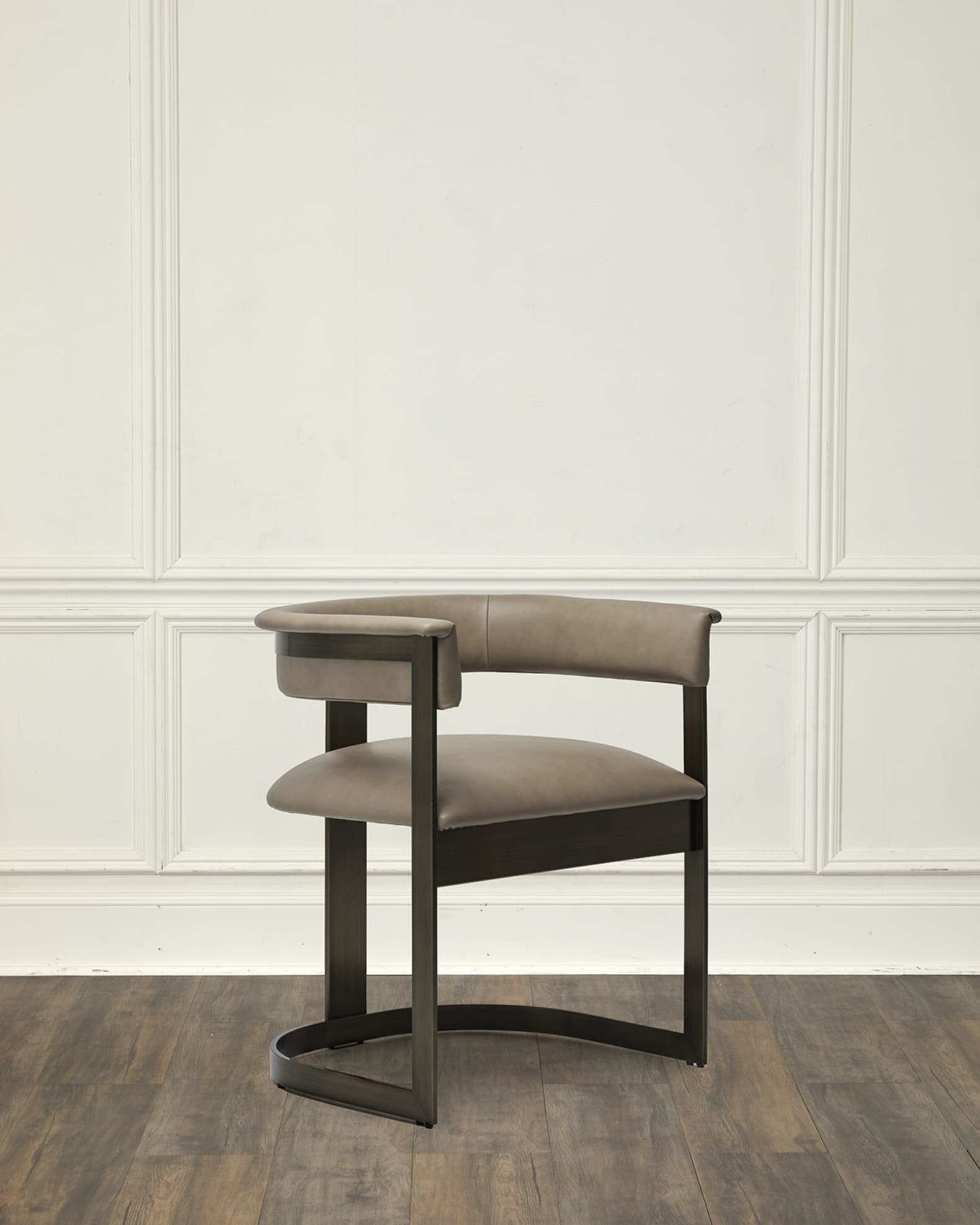 Darcy Leather Dining Chair 0