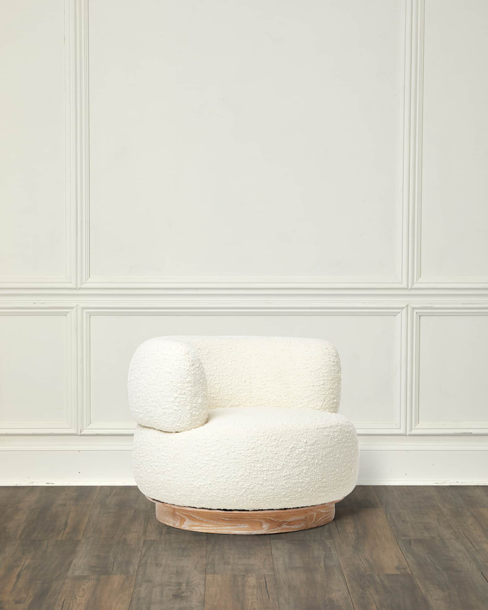 Vale Boucle Lounge Chair 0