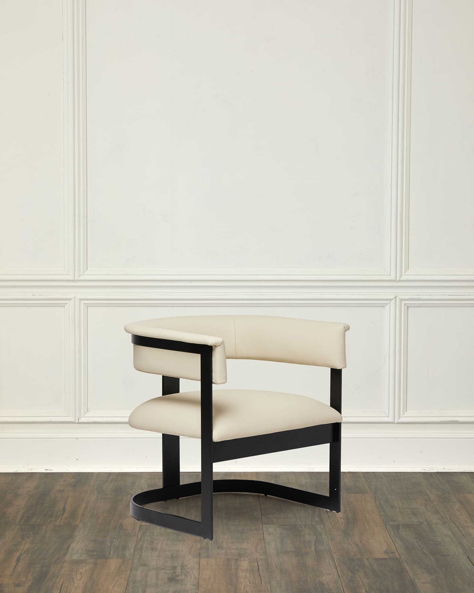 Darcy Leather Lounge Chair 0