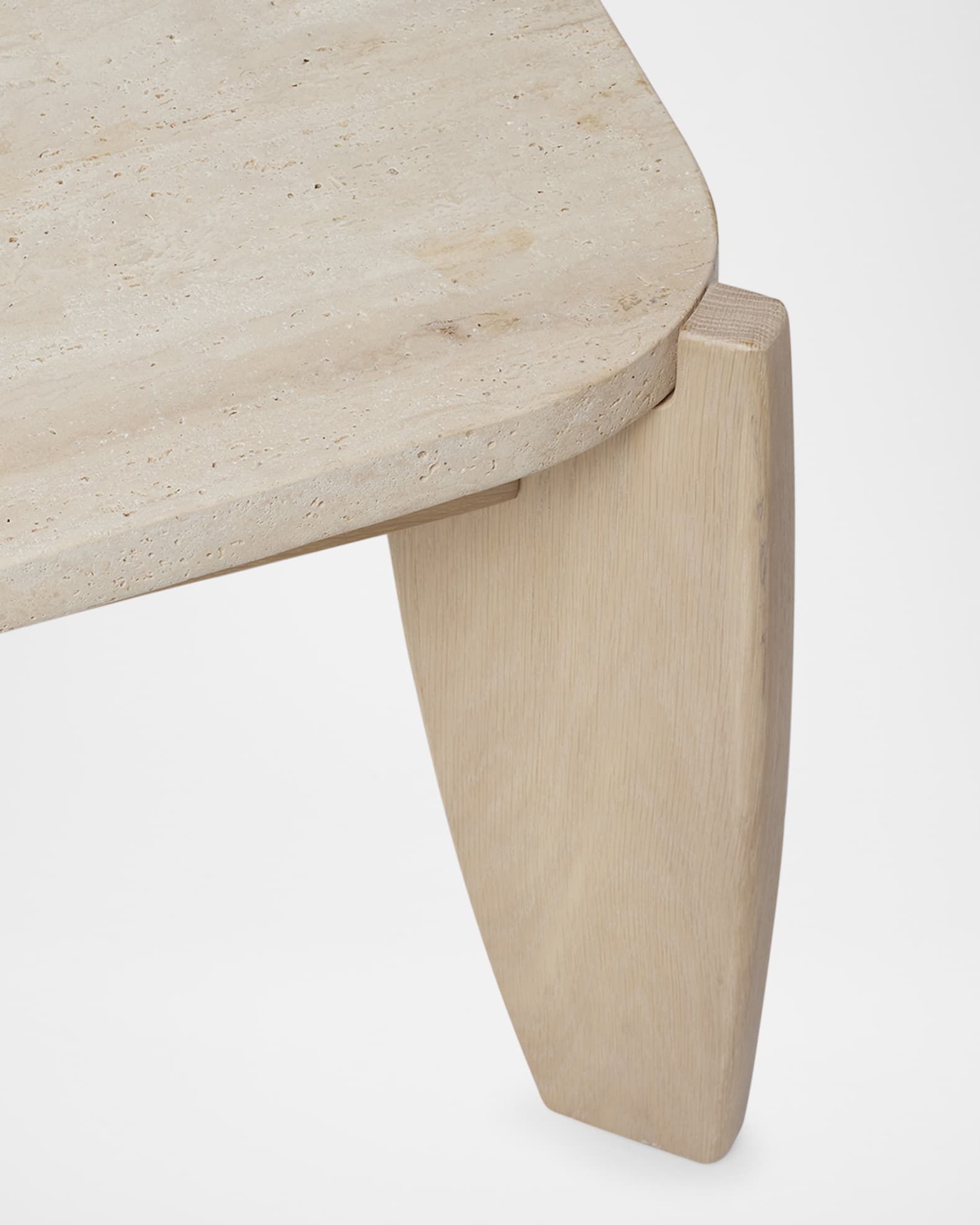 Interlude Home Rocco Travertine Cocktail Table | Neiman Marcus