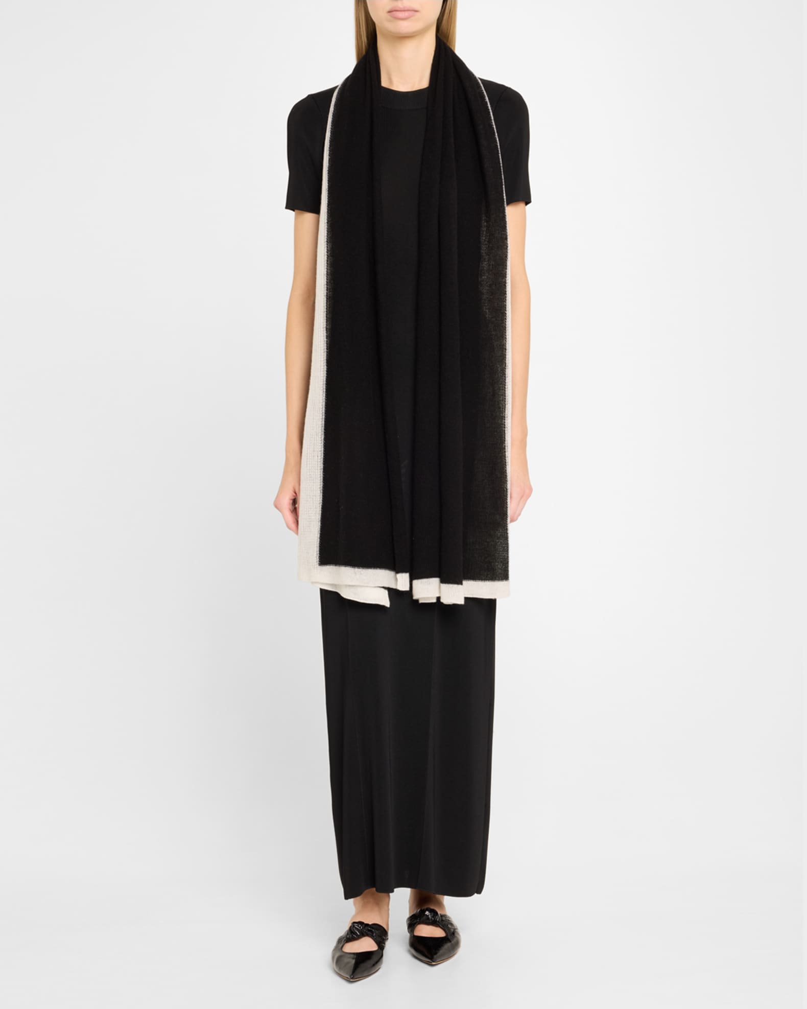 TwoToned Cashmere Wrap 1
