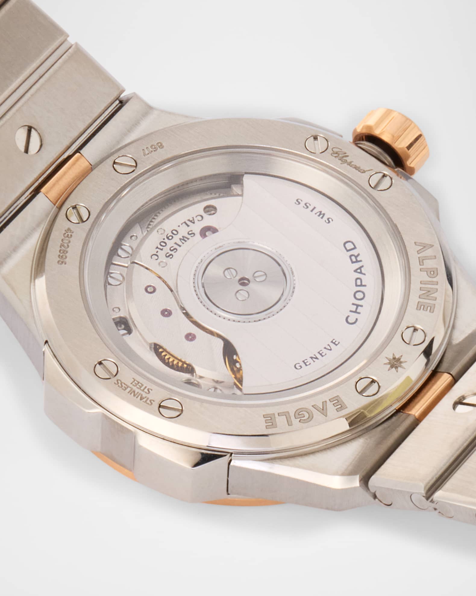 Chopard Alpine Eagle 33mm Two-Tone Diamond Bezel Watch | Neiman Marcus