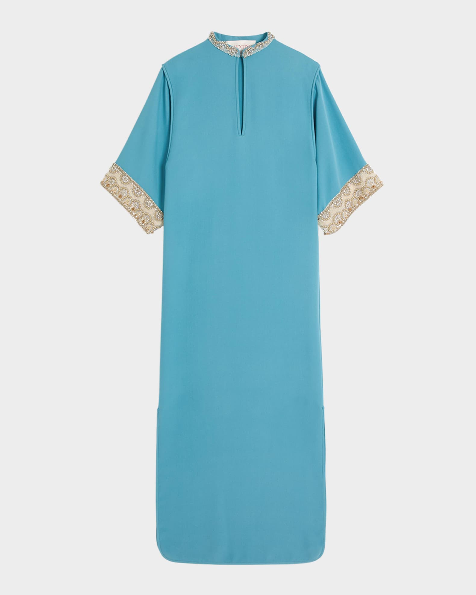 Valentino Garavani Bead Embroidered Cady Couture Gown