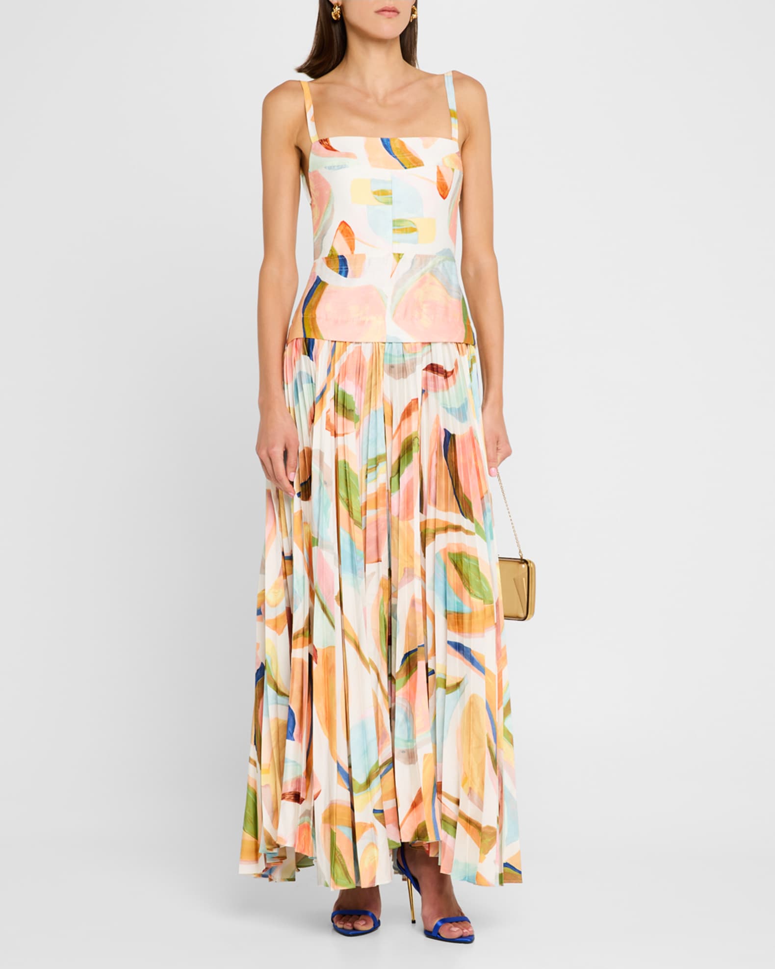 Leasgill Open-Back Midi Dress 1