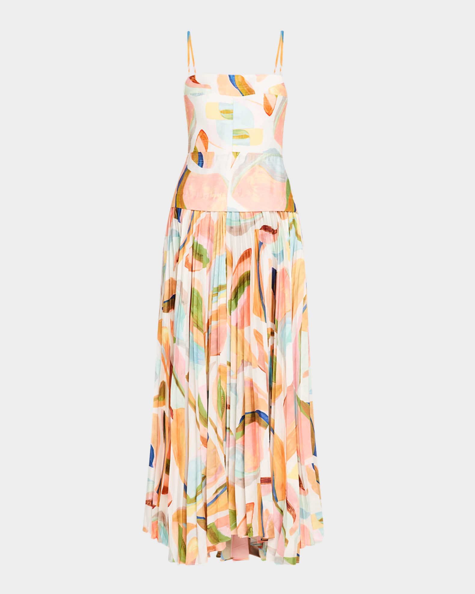 Leasgill Open-Back Midi Dress 0