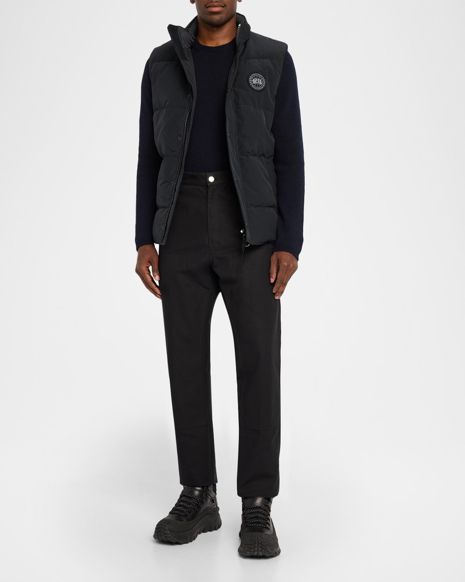 【美品】  GARSON VEST M ブラック Canada Goose Men's Garson Black Label Vest | Neiman Marcus
