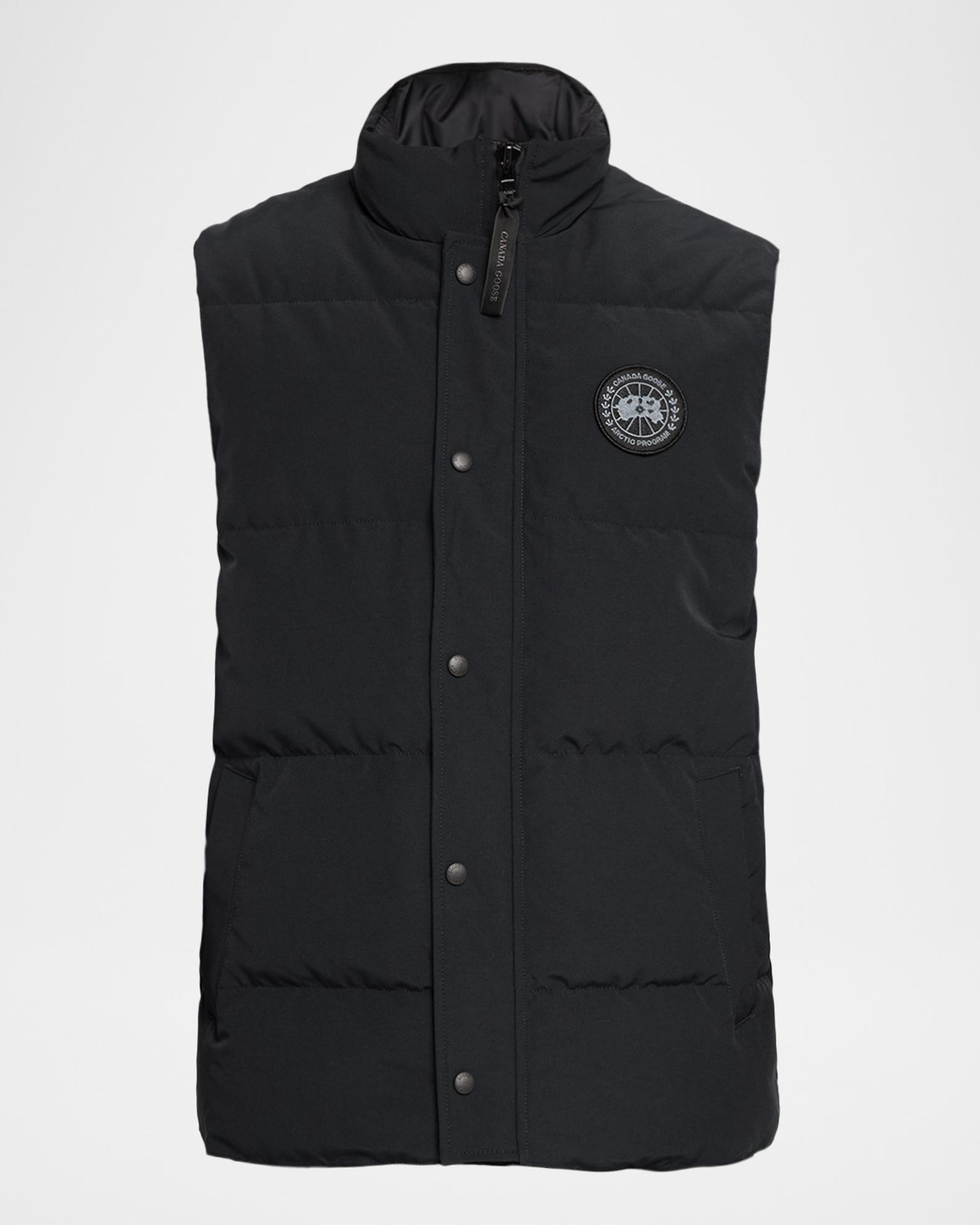 カナダグース Garson Vest black label Mサイズ Canada Goose Men's Garson Black Label Vest | Neiman Marcus