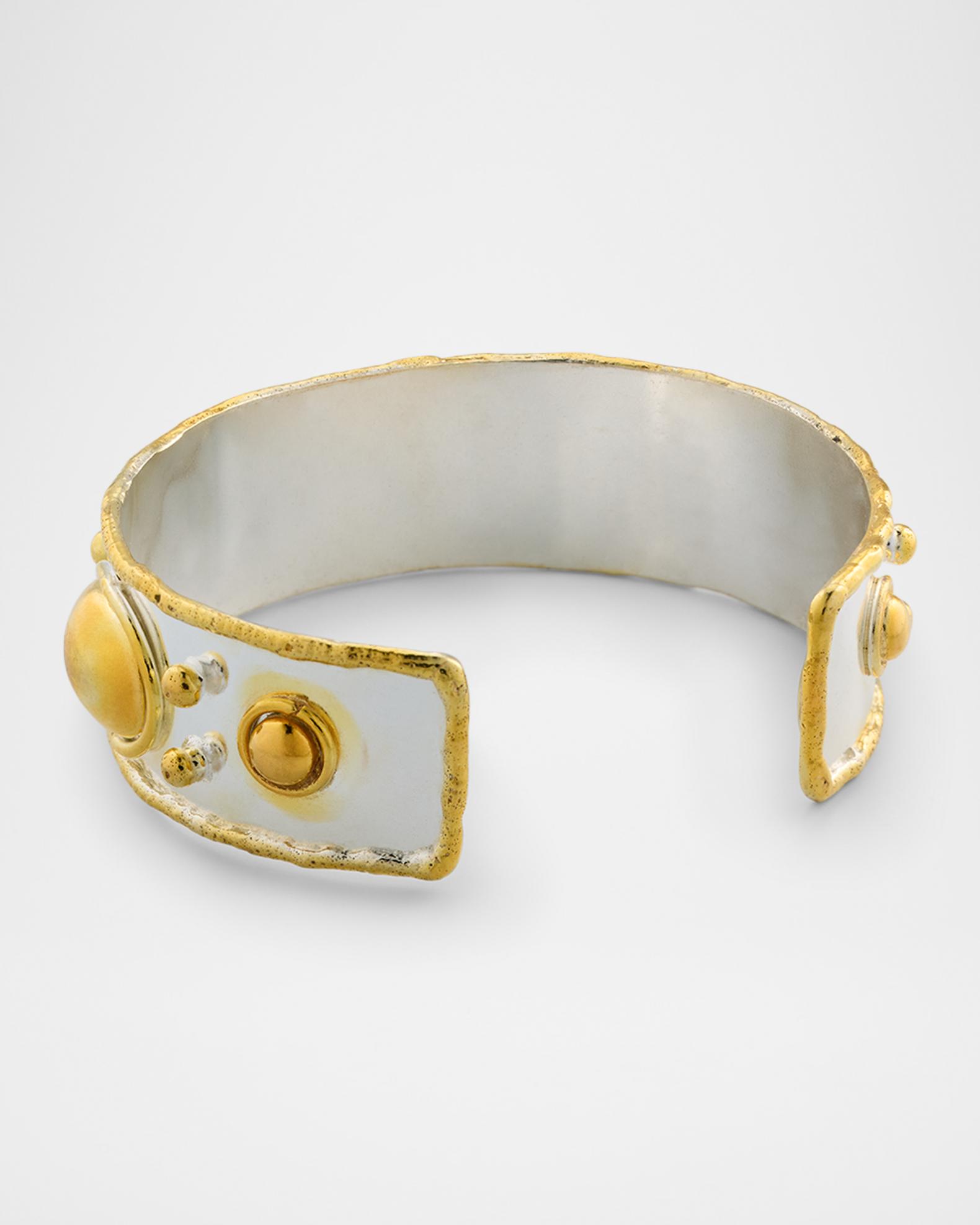 Bracelet Byzantin En Argent 925 - Style Ancien, Poids 13,45g (22 Carats), Occasion