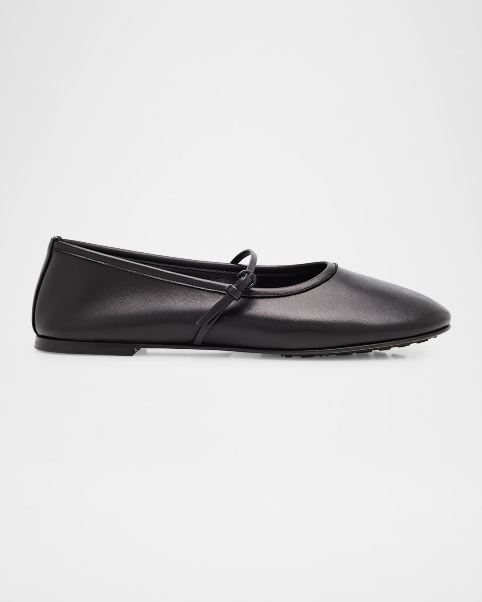 Winter Leather Mary Jane Ballerina Flats 0