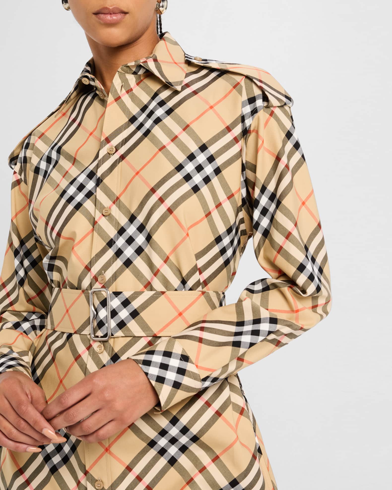 Burberry shirtdress outlet