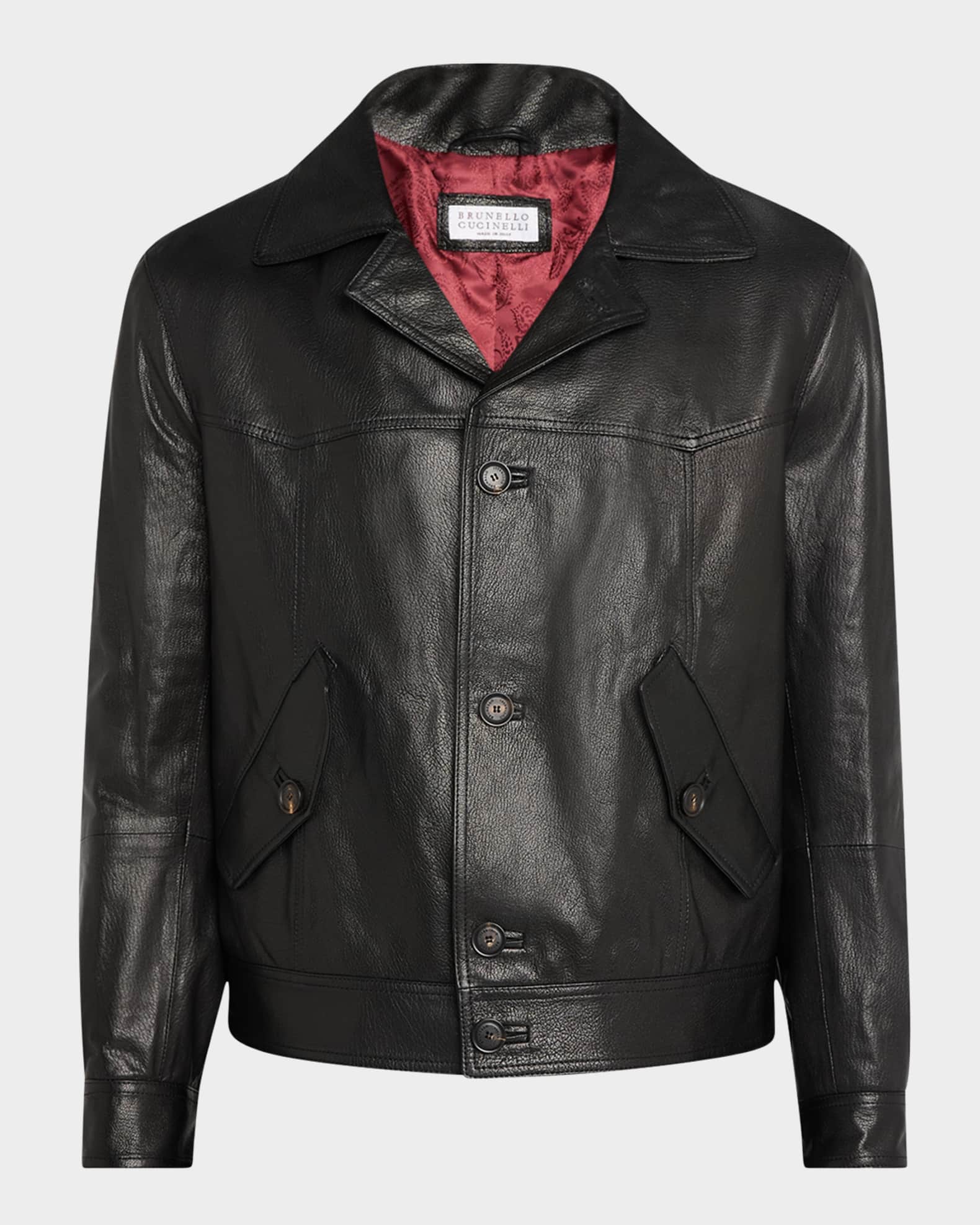 Brunello Cucinelli M-65 サファリジャケット Brunello Cucinelli Safari Jacket Suede Brown