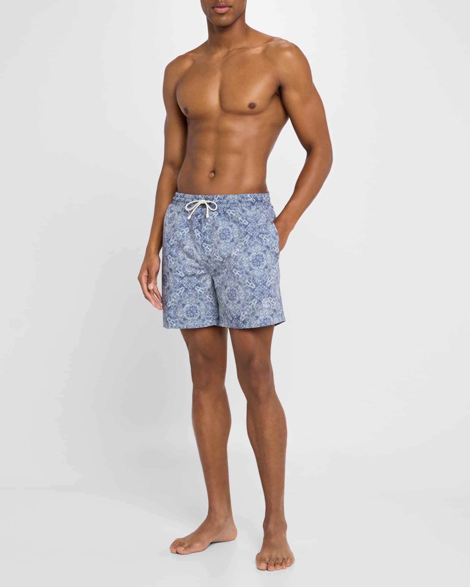 Men's Printed Swim Trunks 1