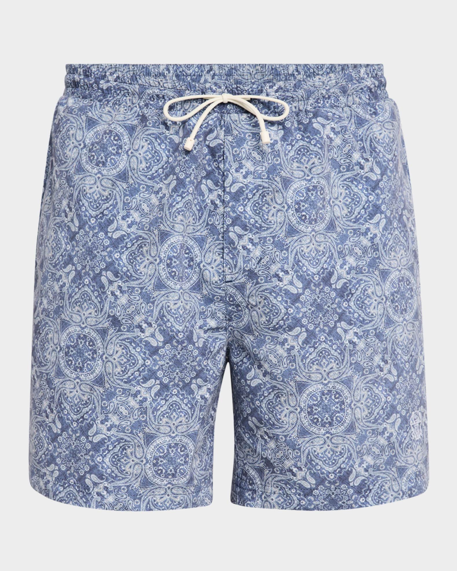 Men's Printed Swim Trunks 0
