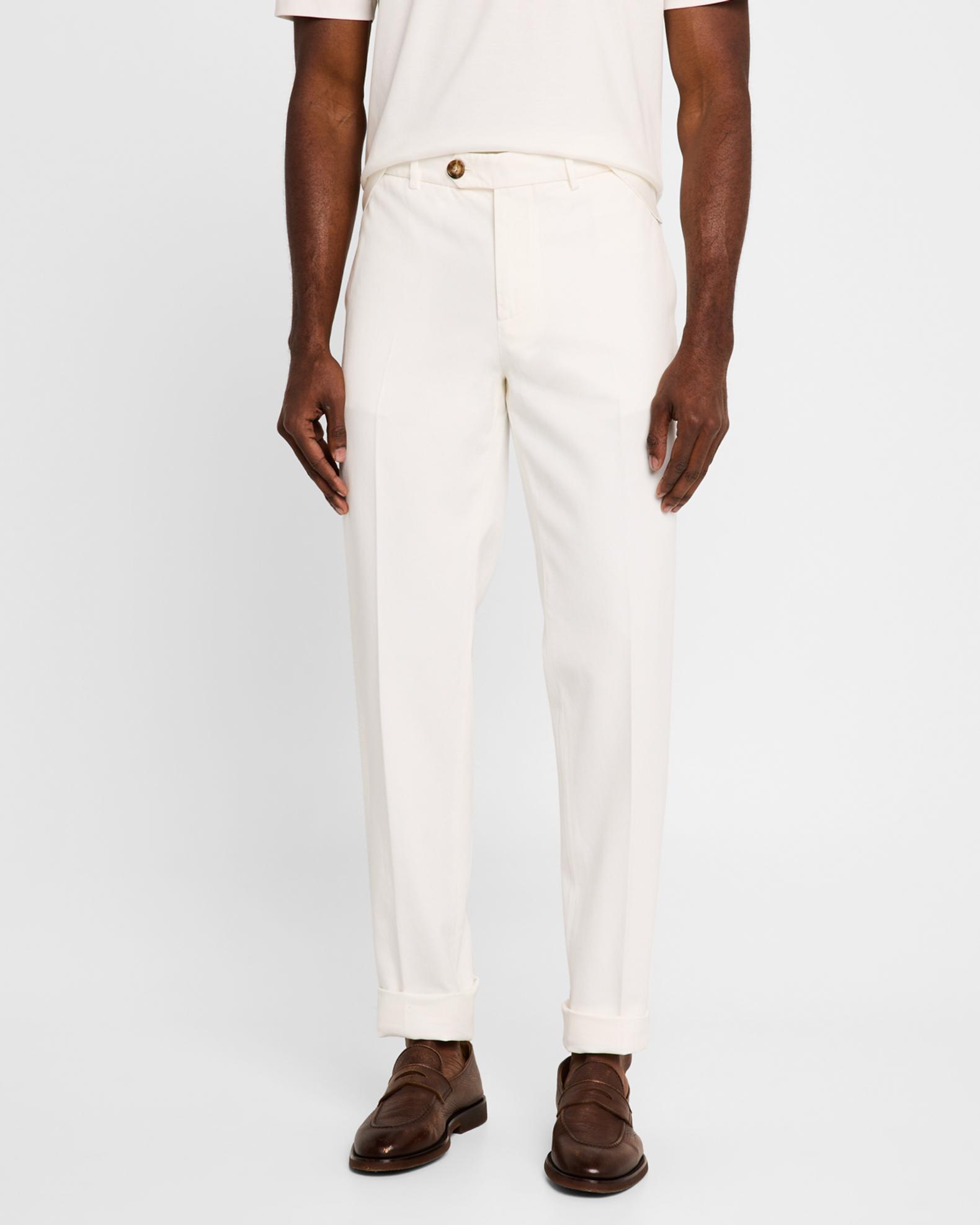 Brunello Cucinelli Men's Slim Flat-Front Pants | Neiman Marcus