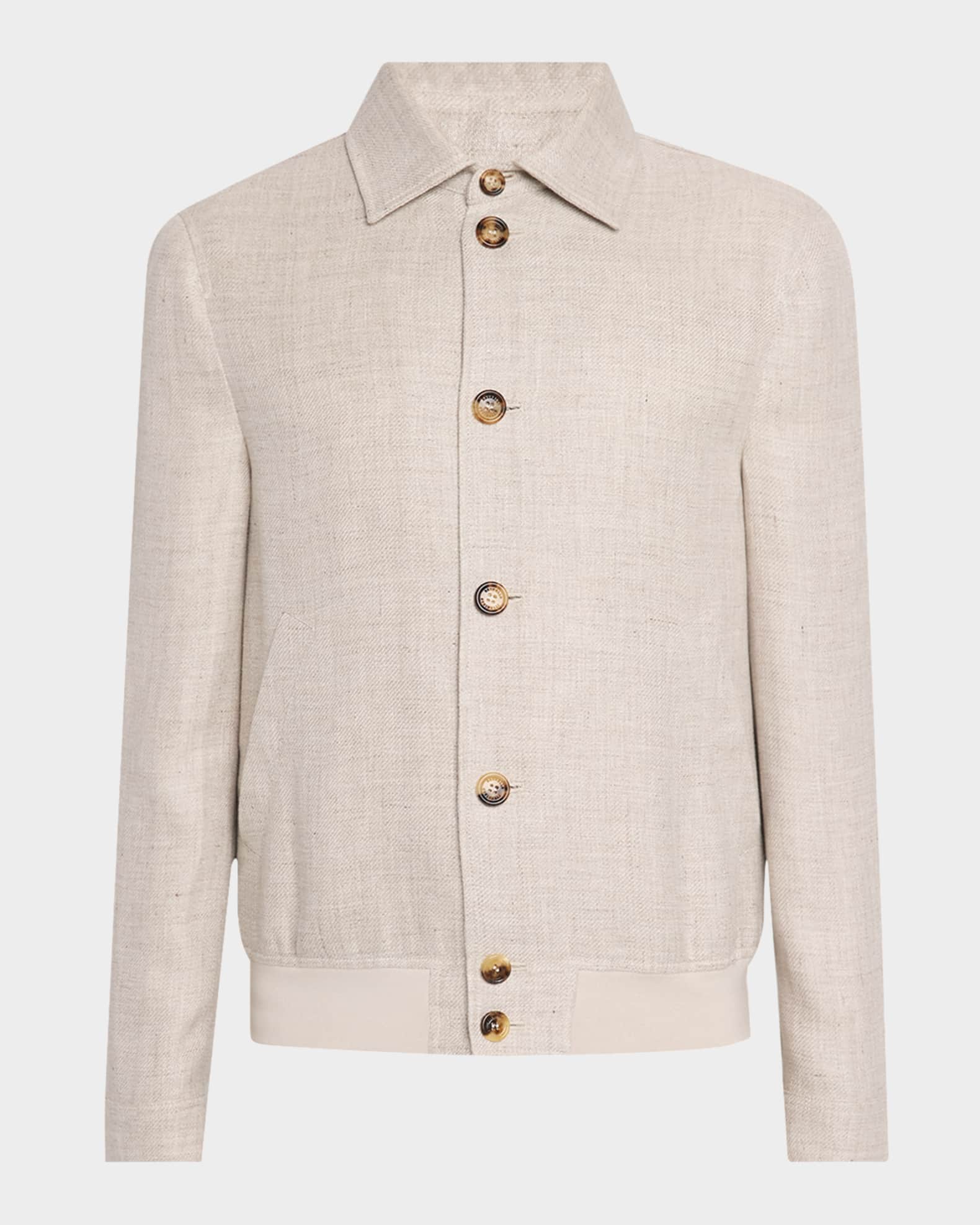 BRUNELLO CUCINELLI M-65ミリタリージャケット リネン 50 BRUNELLO CUCINELLI M-65ミリタリージャケット リネン 50 - メルカリ