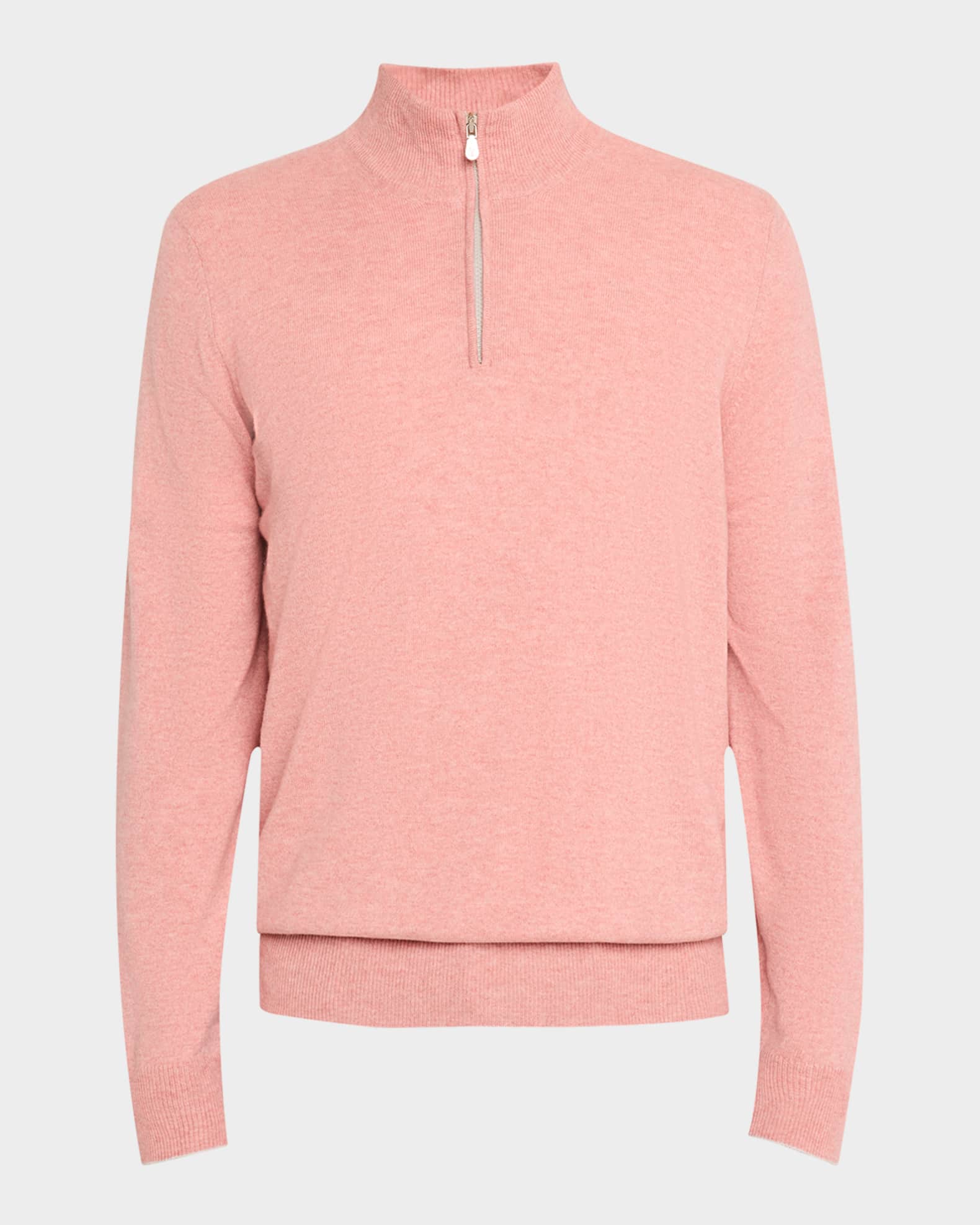 Men's Cashmere Half-Zip Sweater 0